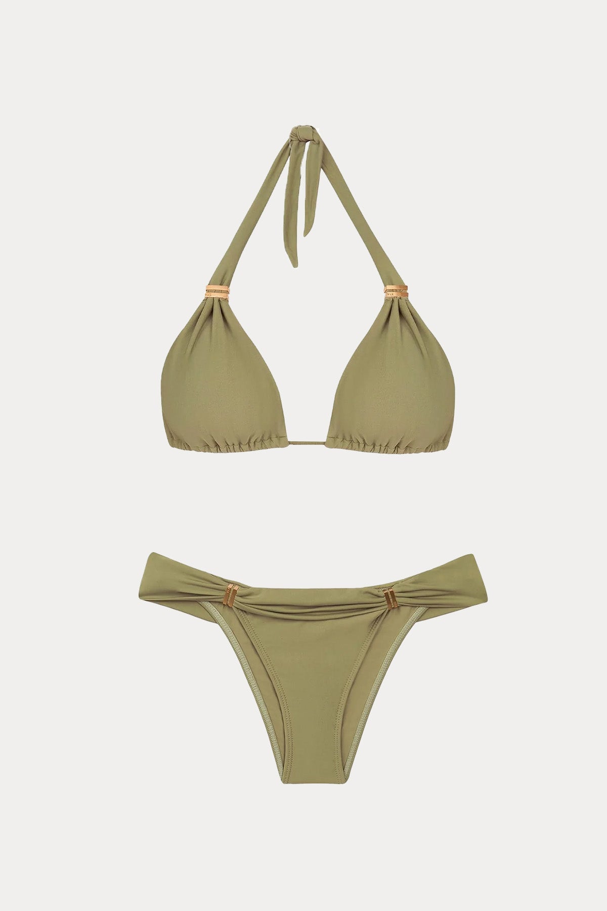 Vix Solid Bia Boyundan Bağlamalı Bikini-Bikini-Libas