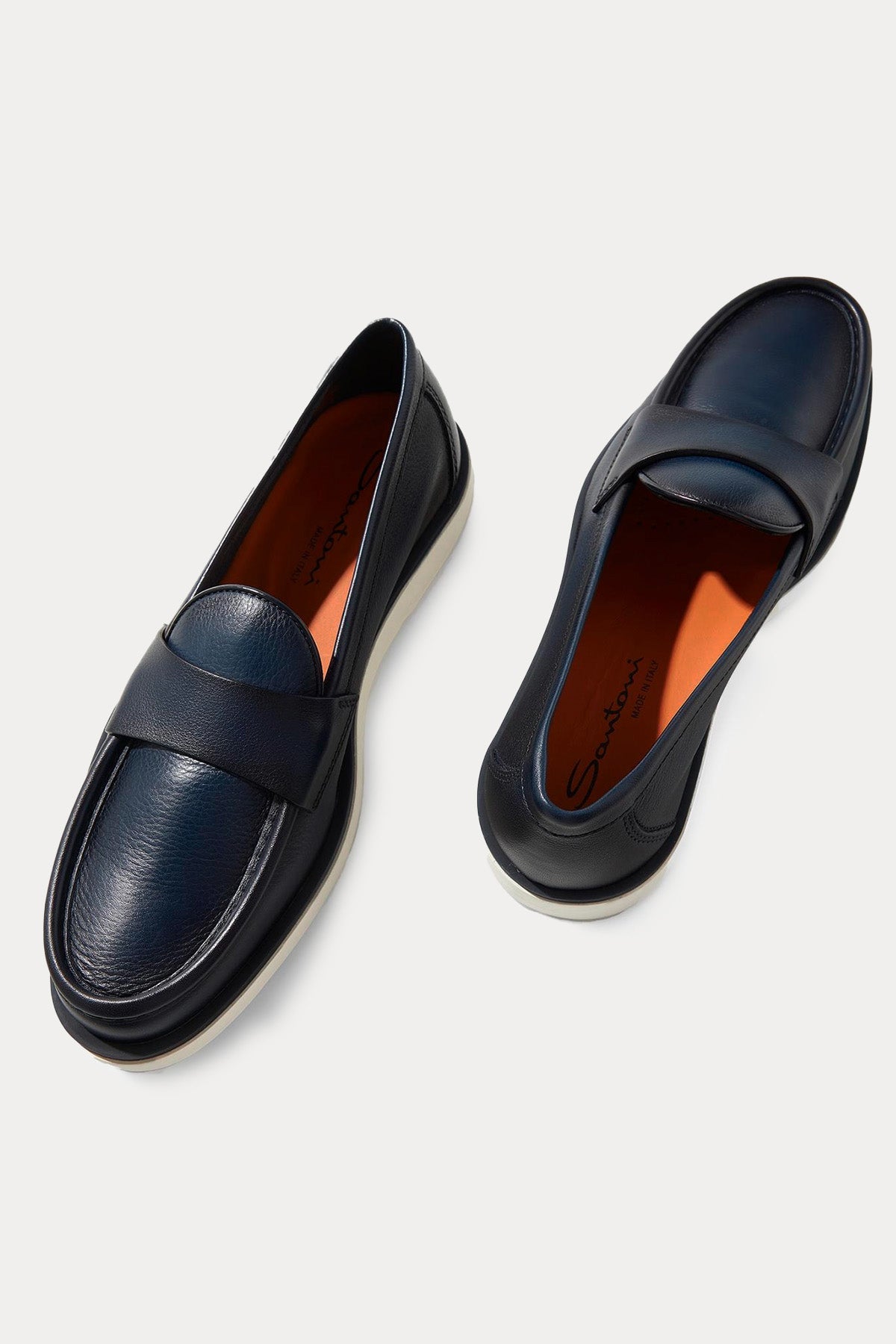Santoni Deri Loafer Ayakkabı