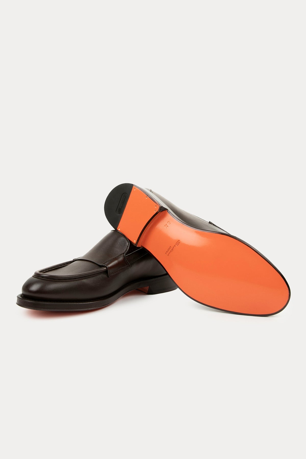 Santoni Goodyear Taban Deri Loafer Ayakkabı