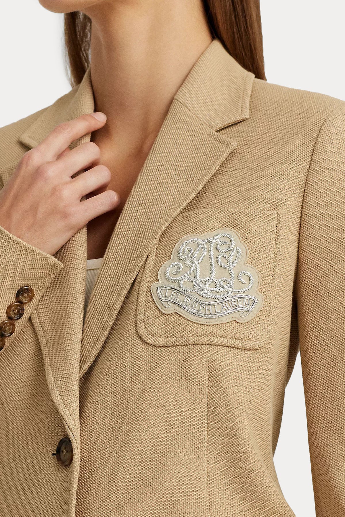 Polo Ralph Lauren Nakış Logolu Spor Cepli Blazer Ceket