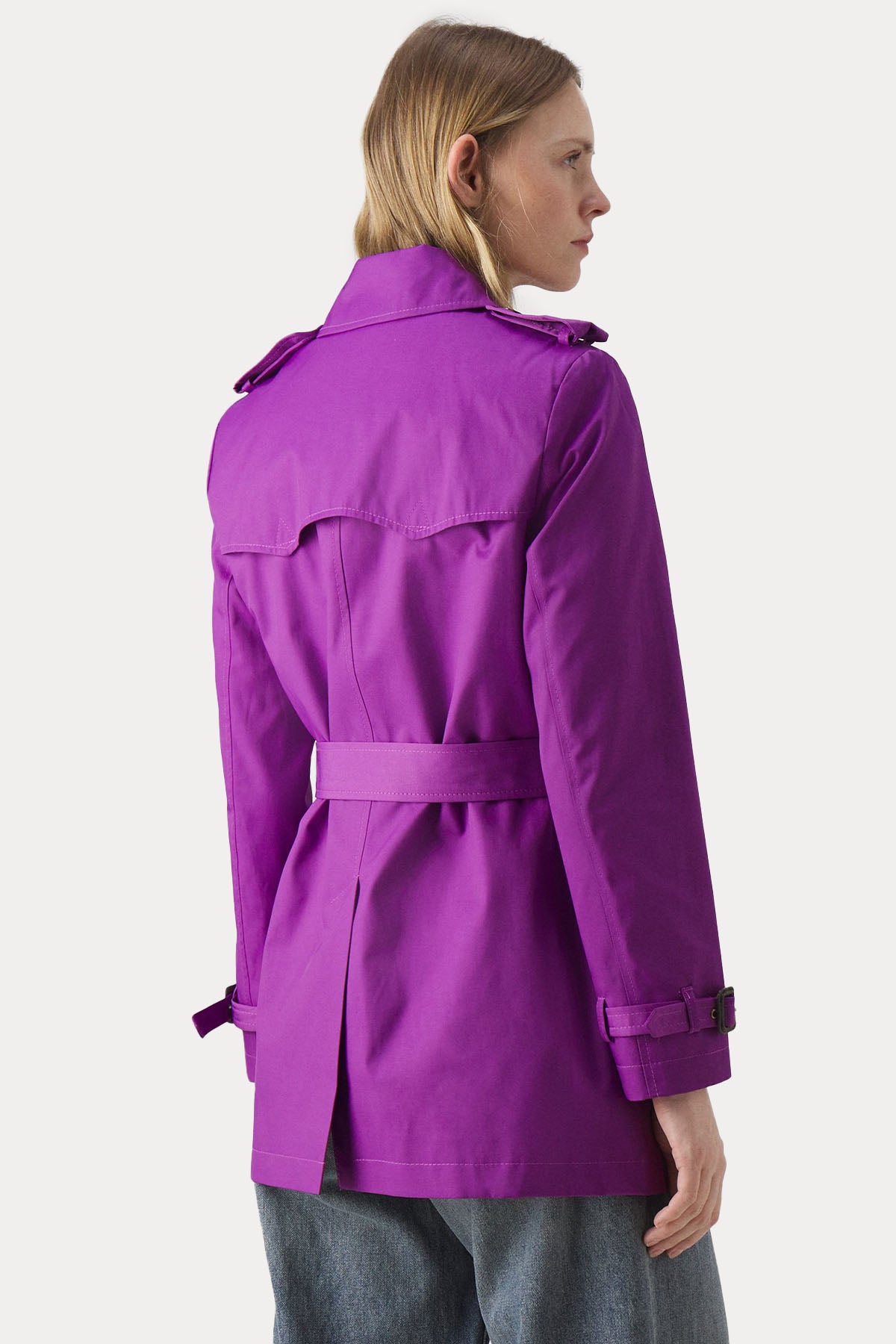 Polo Ralph Lauren Kruvaze Kemerli Trençkot