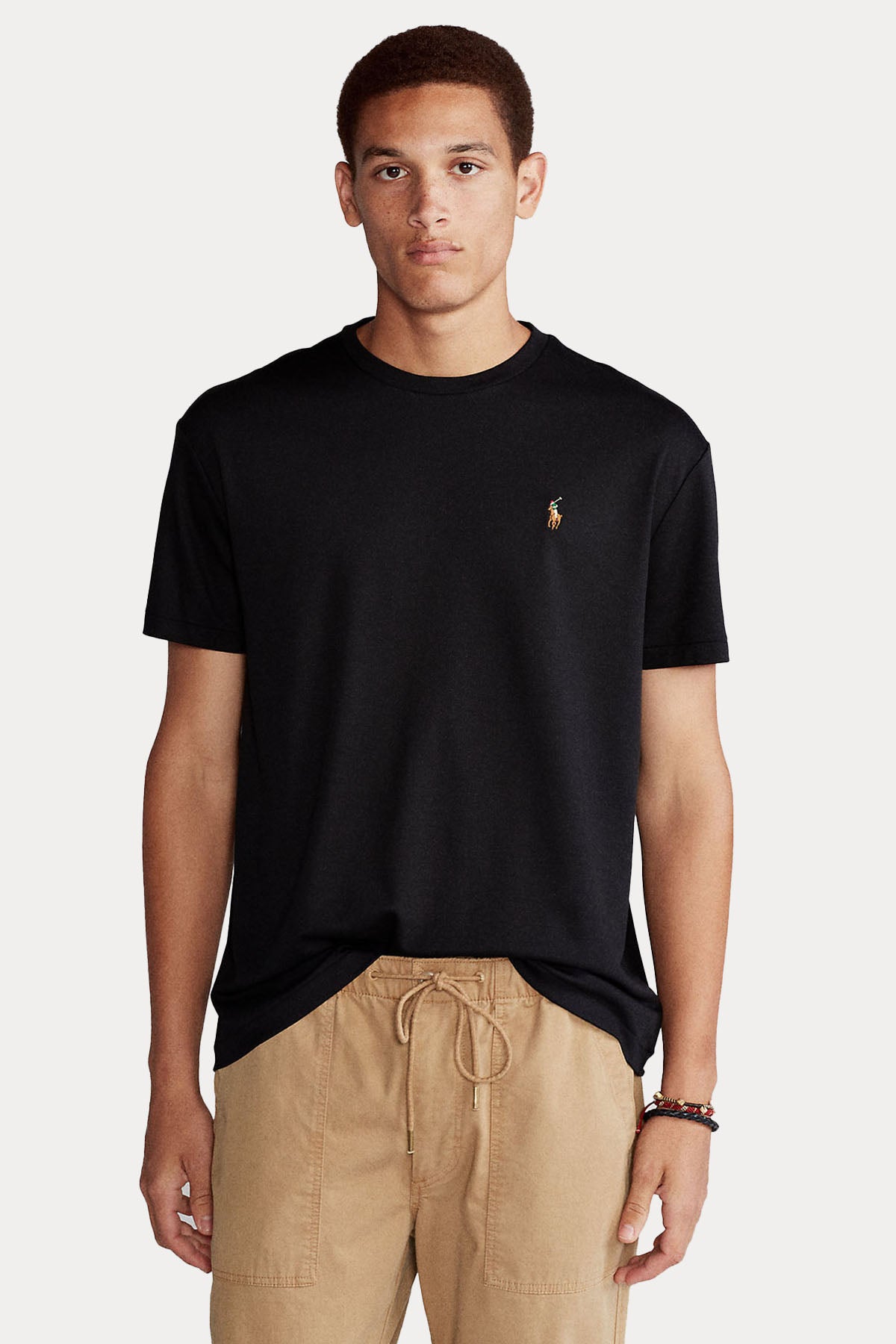 Polo Ralph Lauren Custom Slim Fit Yuvarlak Yaka T-shirt