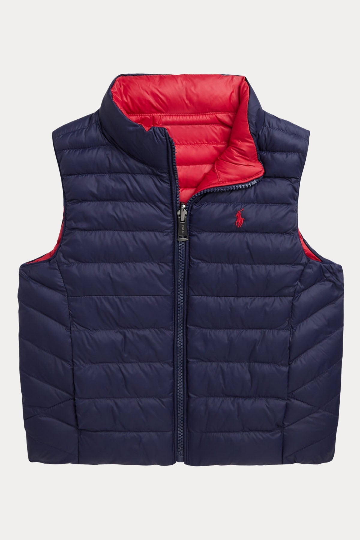 Polo Ralph Lauren Kids 6 Yaş Unisex Çocuk Çift Taraflı Puffer Yelek