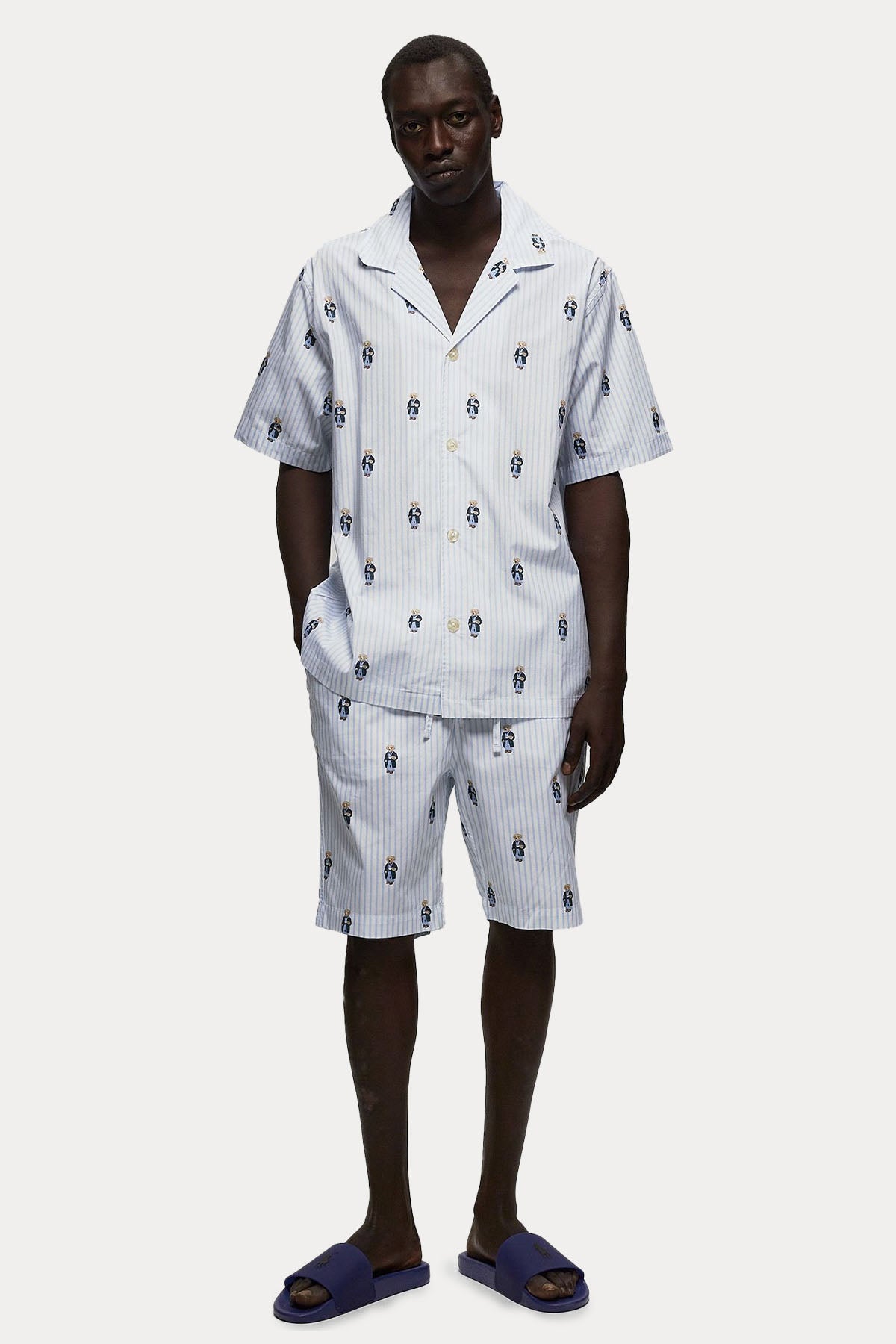 Polo Ralph Lauren Polo Bear Çizgili Pijama Takımı