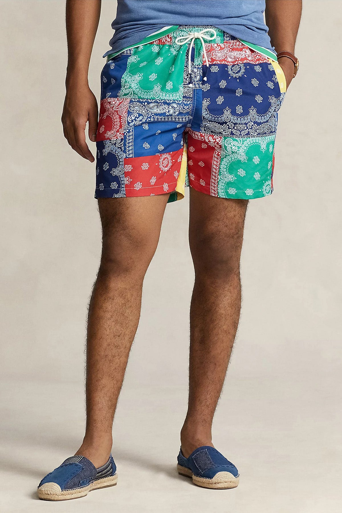 Polo Ralph Lauren Etnik Desenli Şort Mayo