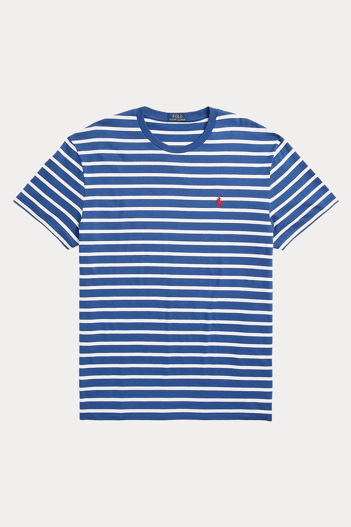 Polo Ralph Lauren Classic Fit Çizgili Yuvarlak Yaka T-shirt