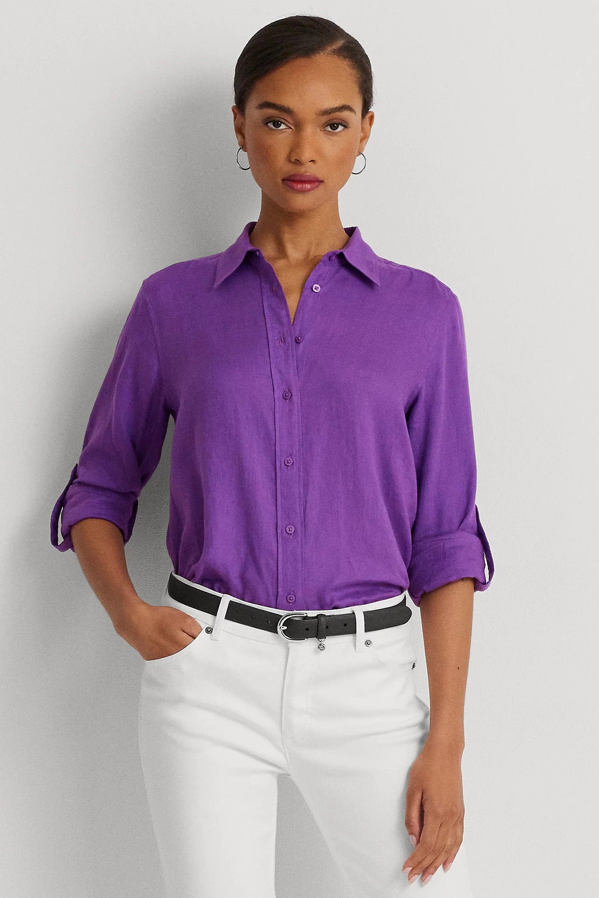 Polo Ralph Lauren Relaxed Fit Keten Gömlek