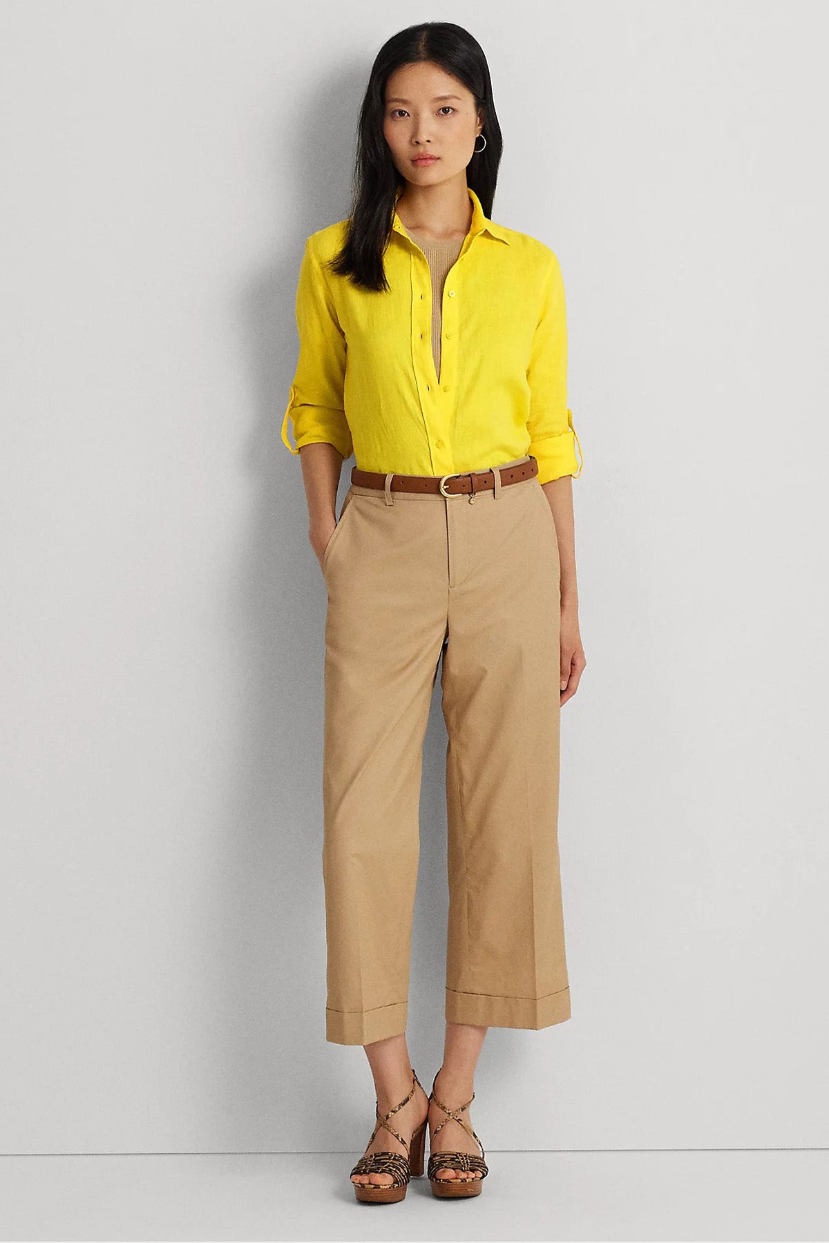 Polo Ralph Lauren Relaxed Fit Keten Gömlek