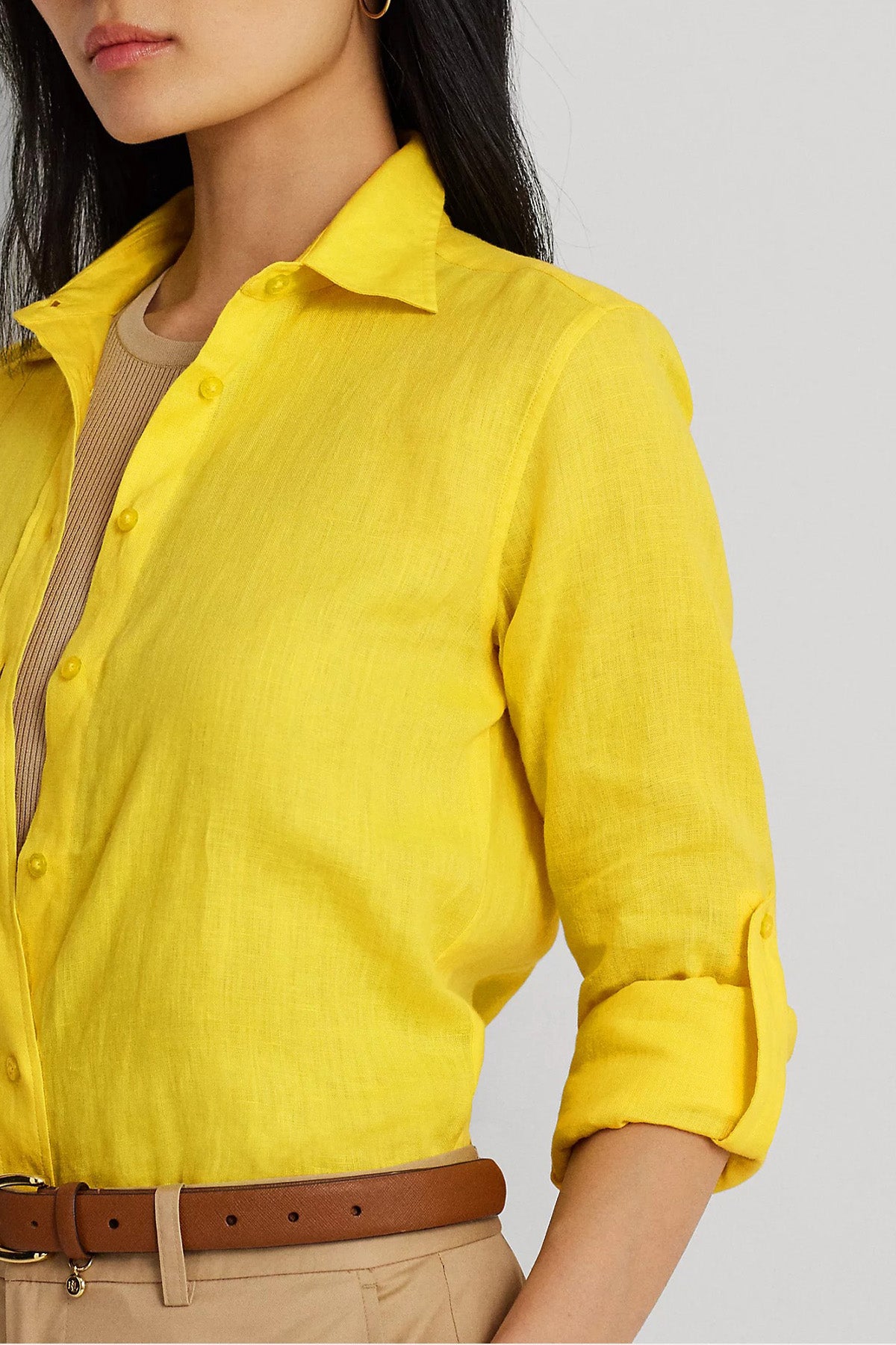 Polo Ralph Lauren Relaxed Fit Keten Gömlek