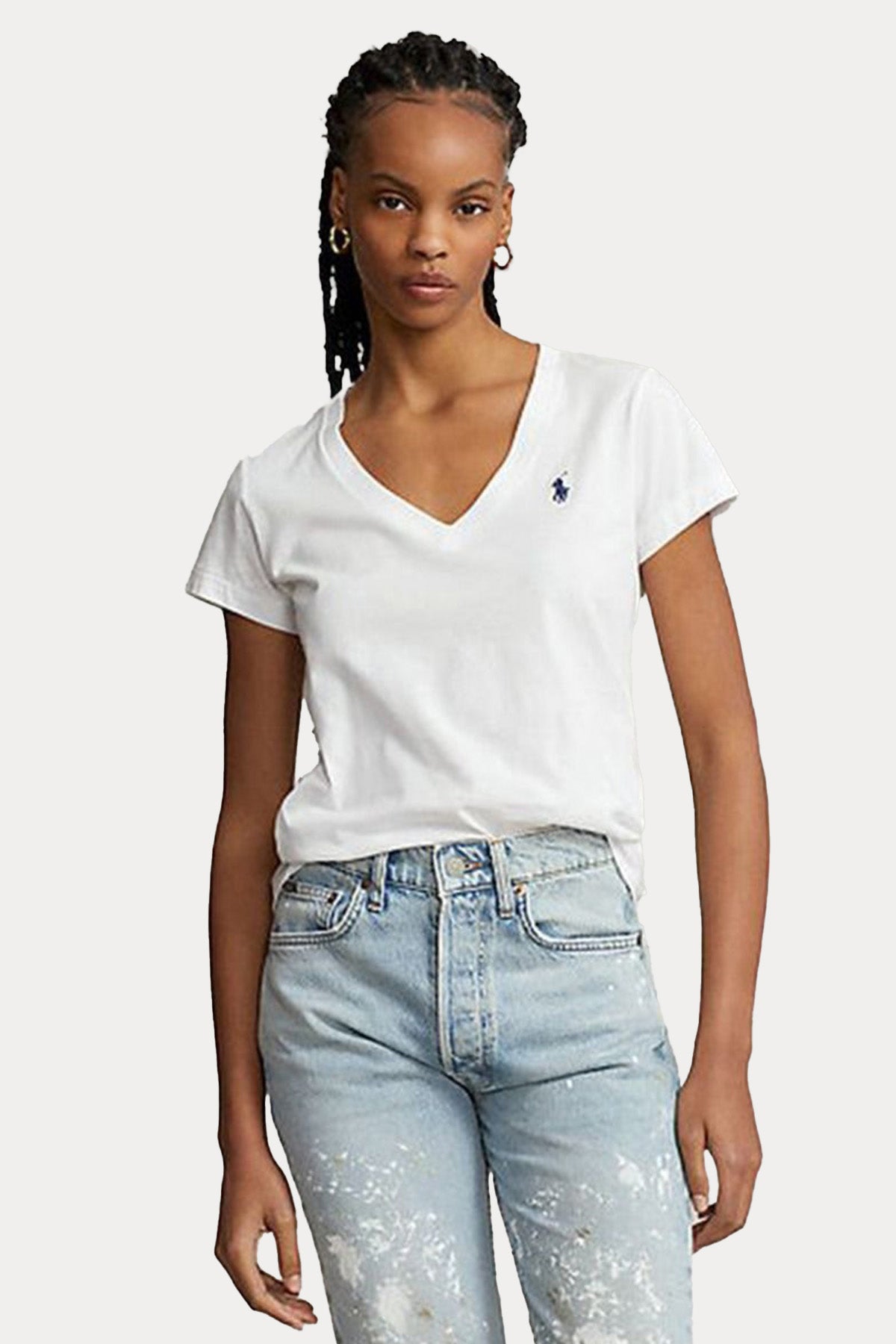 Polo Ralph Lauren Custom Fit V Yaka T-shirt