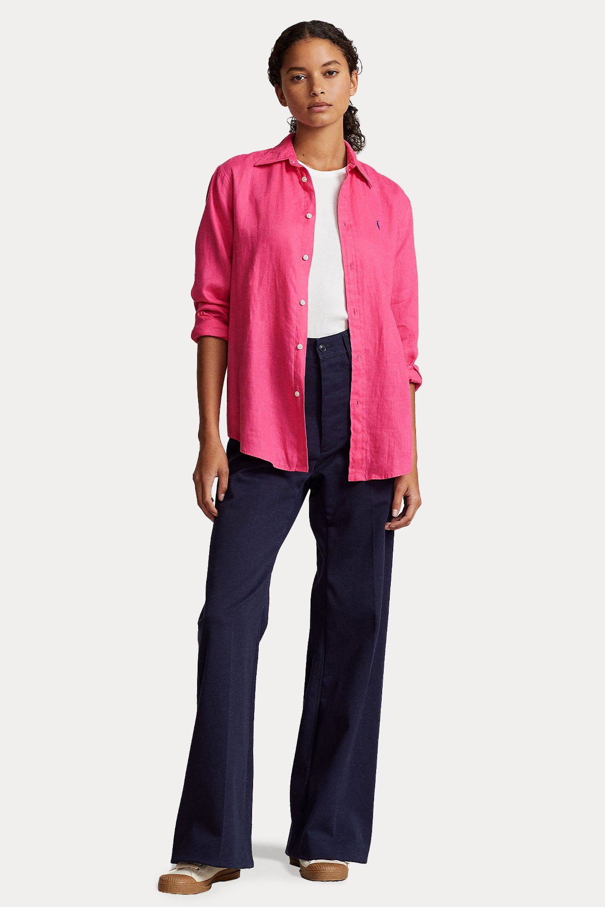 Polo Ralph Lauren Relaxed Fit Keten Gömlek