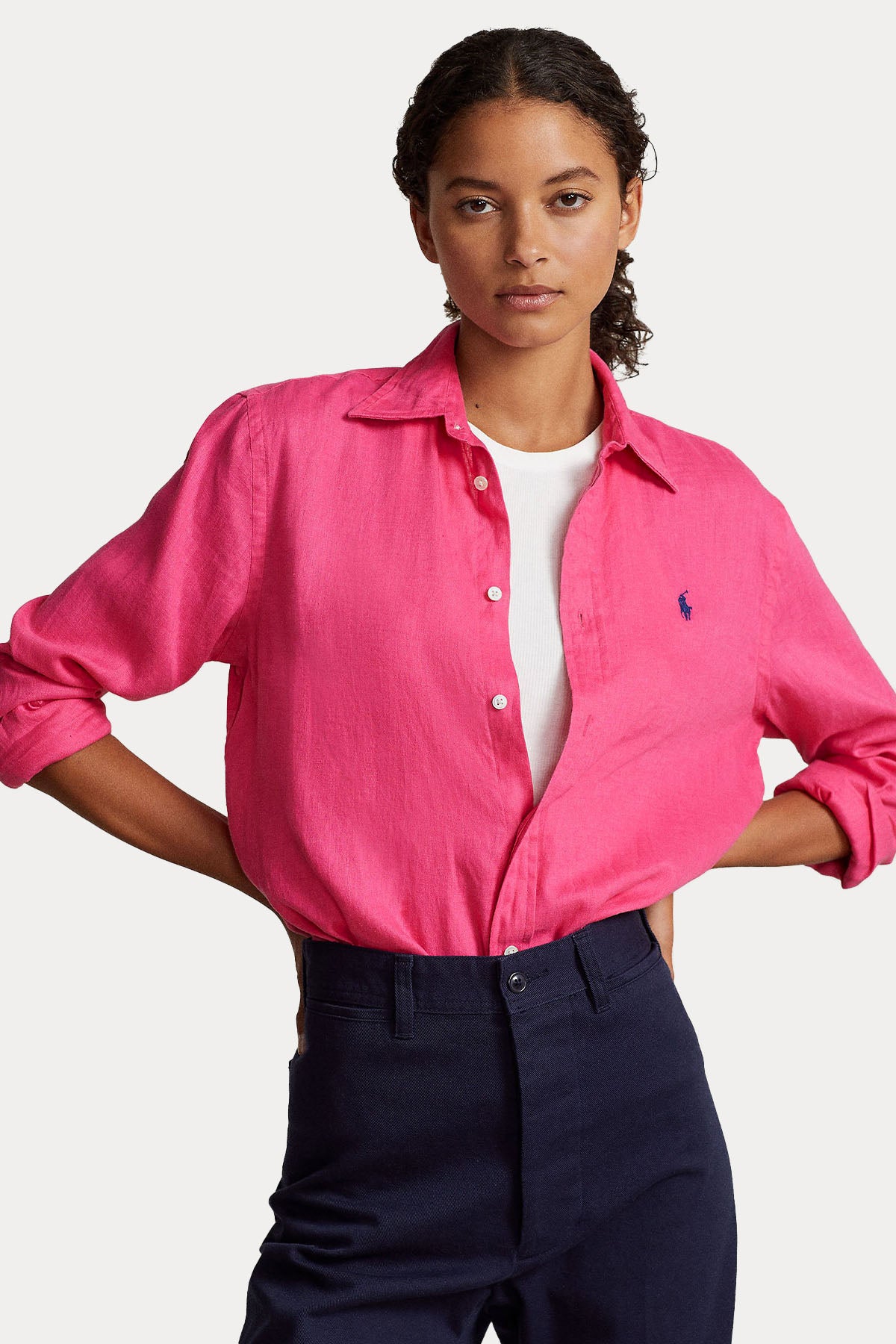 Polo Ralph Lauren Relaxed Fit Keten Gömlek