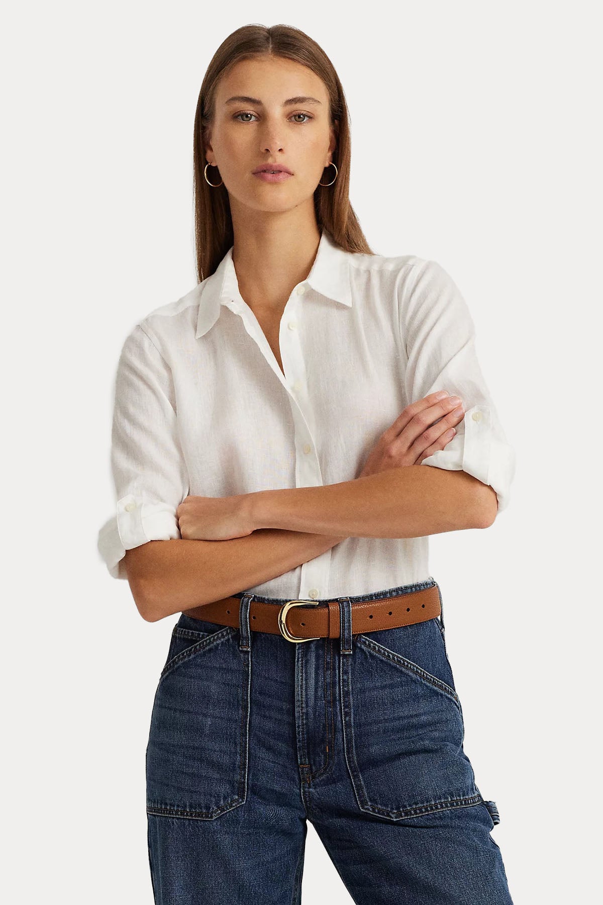 Polo Ralph Lauren Relaxed Fit Keten Gömlek