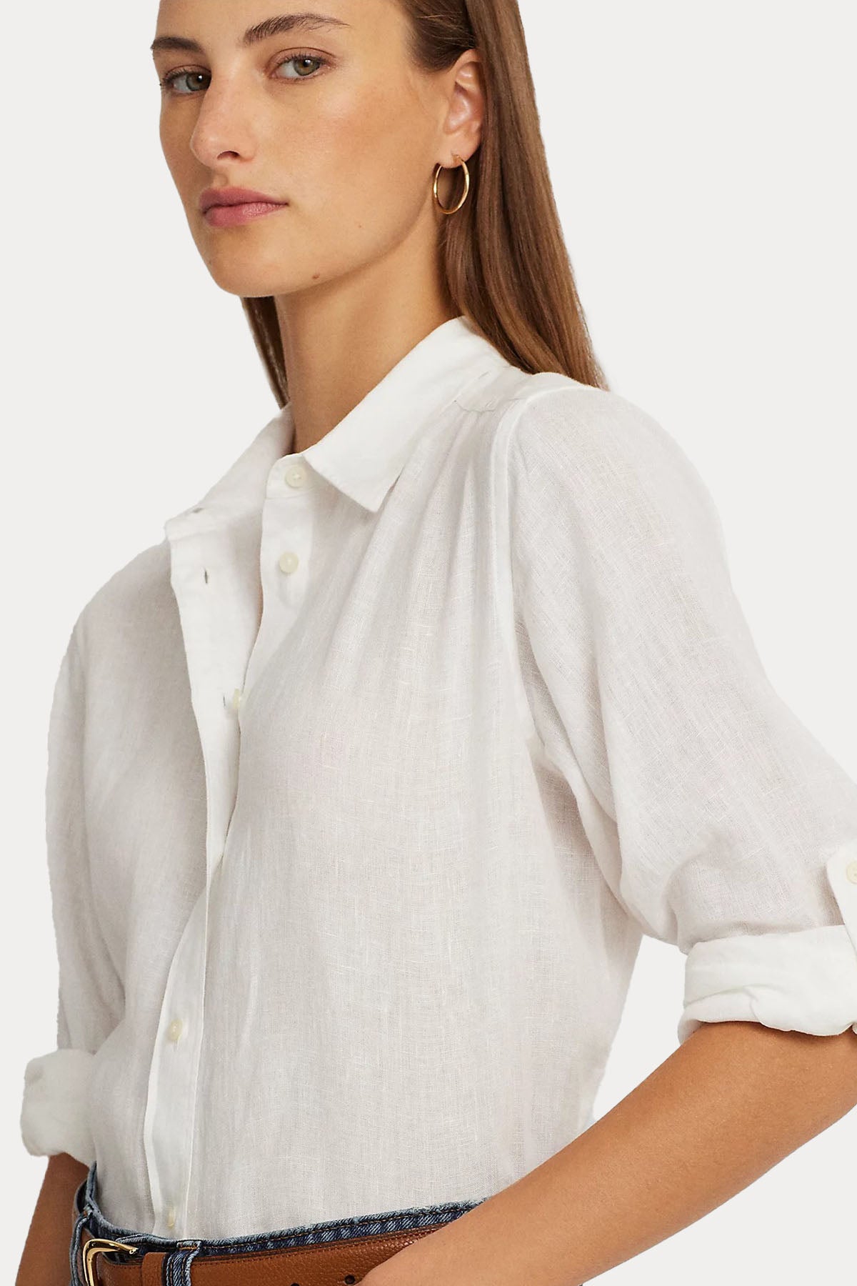 Polo Ralph Lauren Relaxed Fit Keten Gömlek