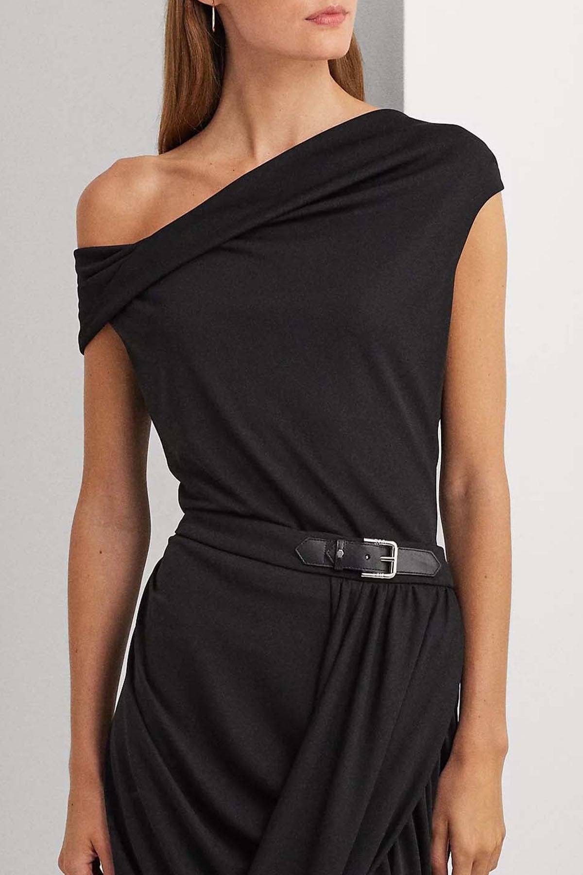 Polo Ralph Lauren Straplez Yaka Streç Bluz