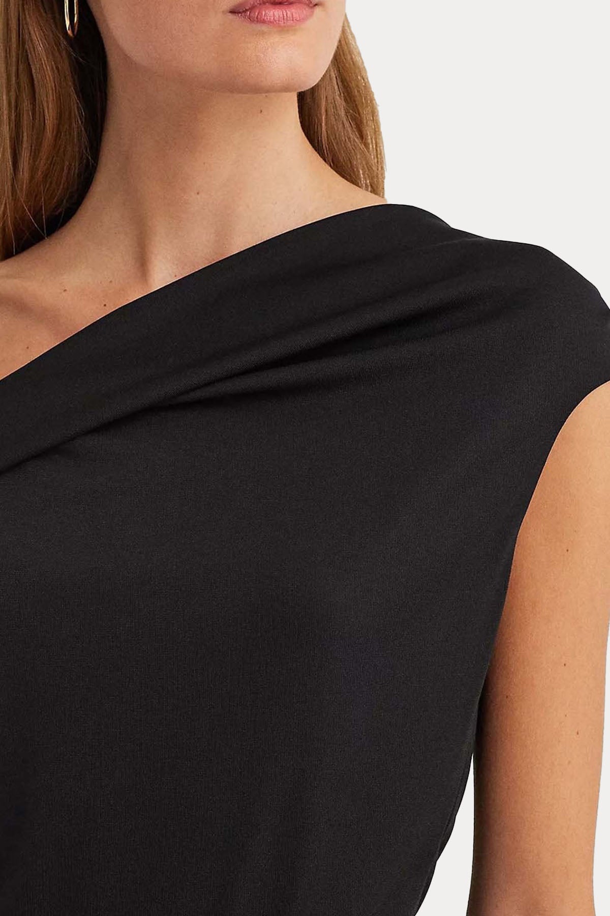 Polo Ralph Lauren Straplez Yaka Streç Bluz