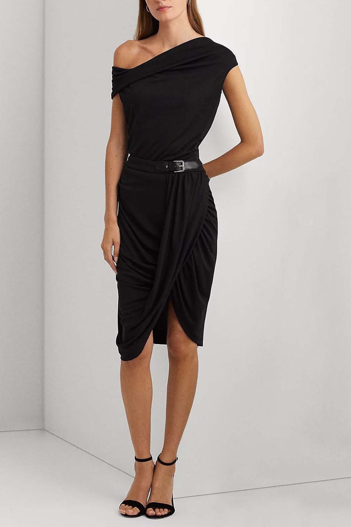 Polo Ralph Lauren Straplez Yaka Streç Bluz