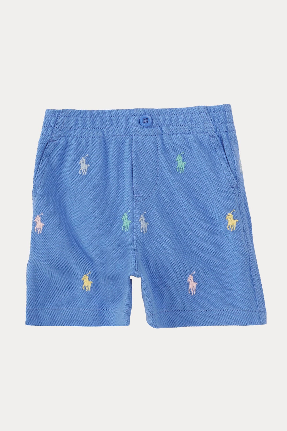 Polo Ralph Lauren Kids 18-24 Aylık Erkek Bebek Beli Lastikli Pony Logolu Şort