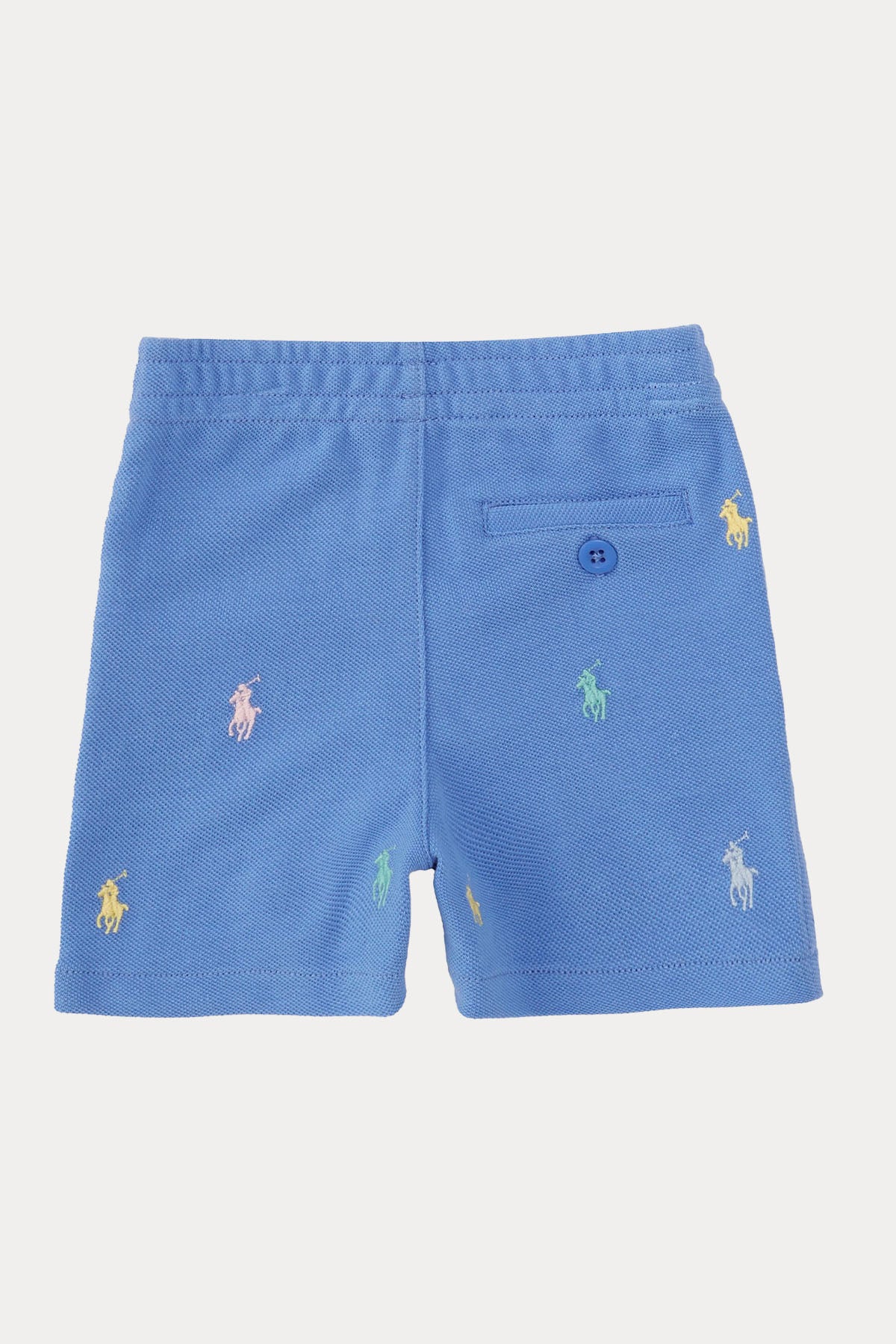 Polo Ralph Lauren Kids 18-24 Aylık Erkek Bebek Beli Lastikli Pony Logolu Şort