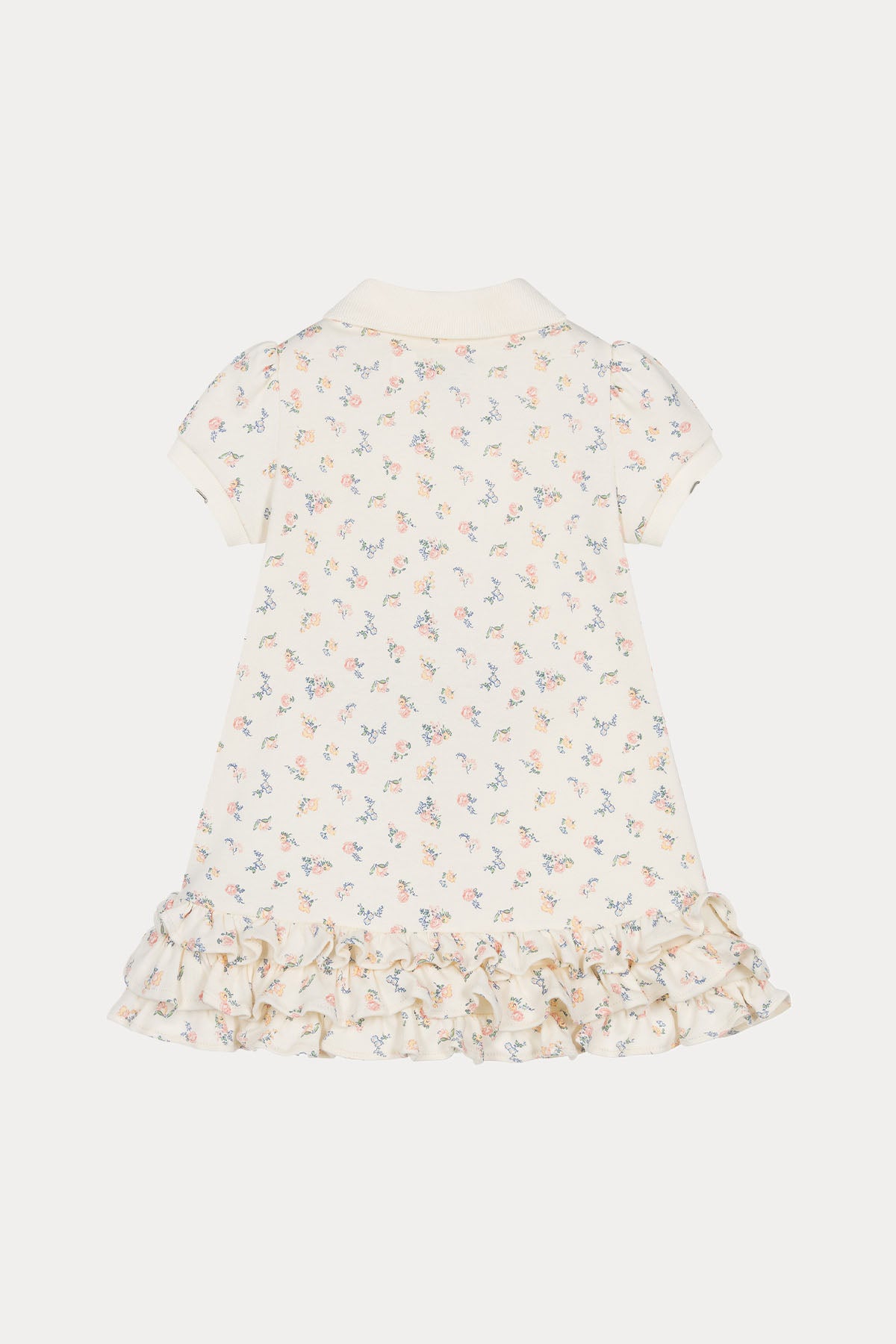 Polo Ralph Lauren Kids 12-18 Aylık Kız Bebek Çiçek Desenli Elbise