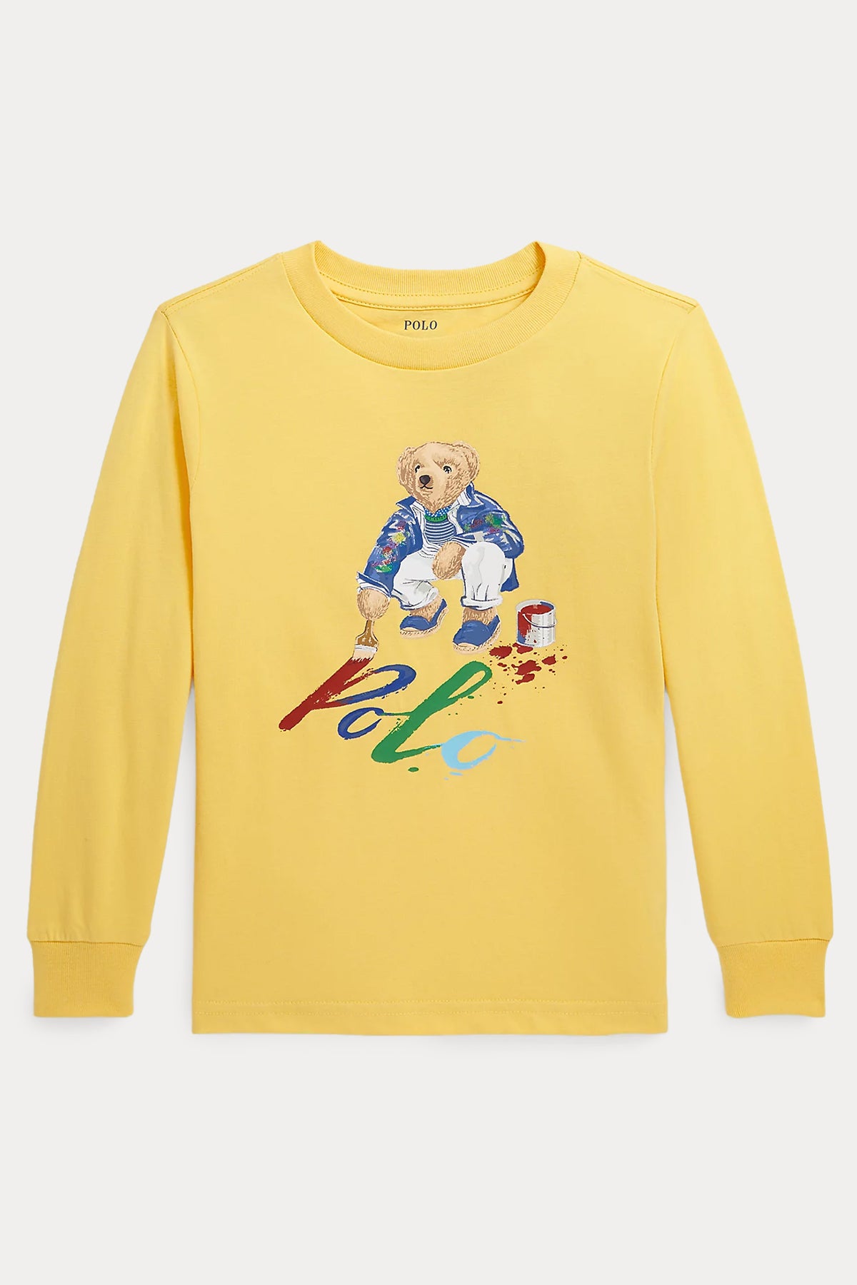 Polo Ralph Lauren Kids 3-7 Yaş Unisex Çocuk Polo Bear T-shirt