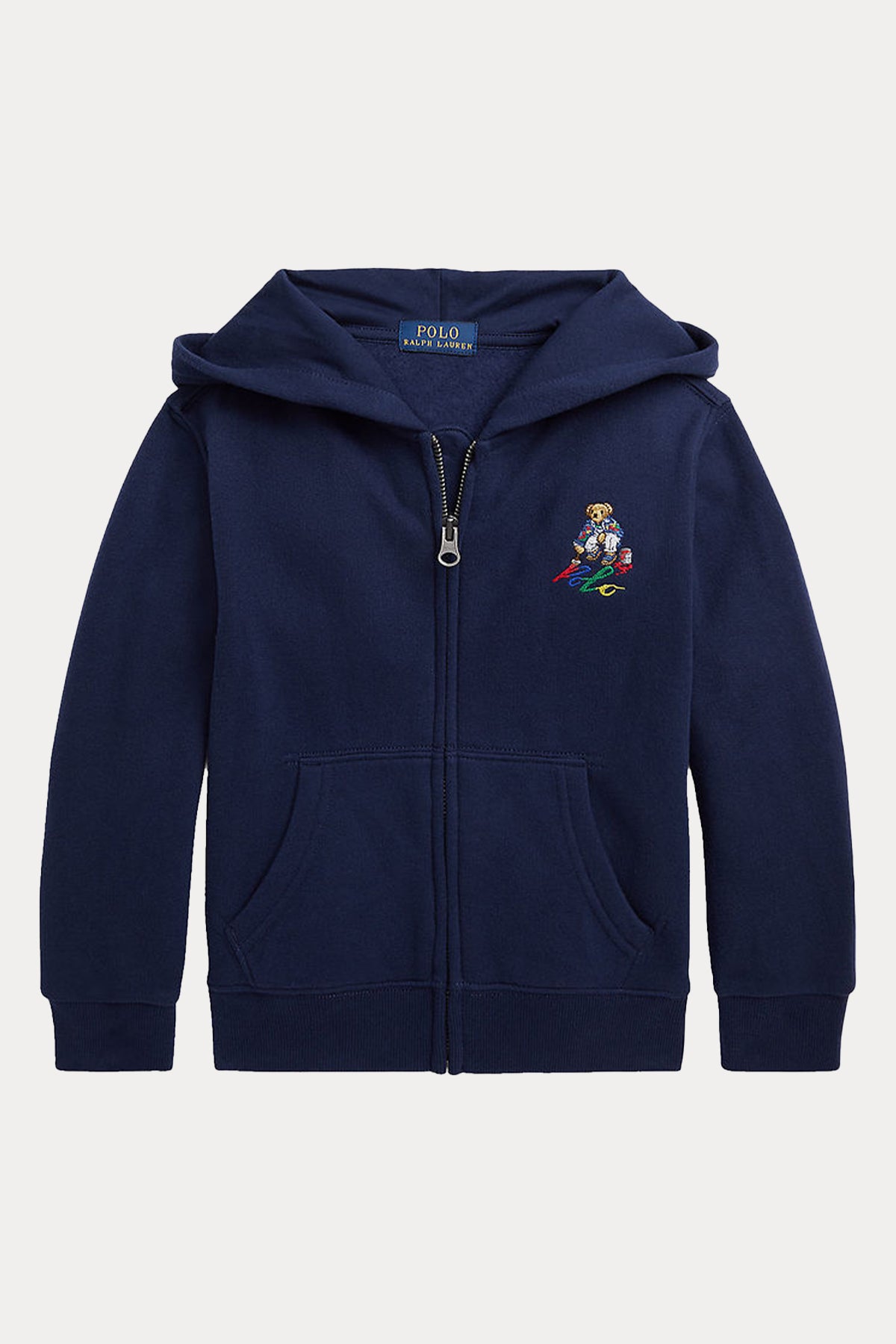 Polo Ralph Lauren Kids S-L Beden Unisex Çocuk Kapüşonlu Polo Bear Sweatshirt Ceket