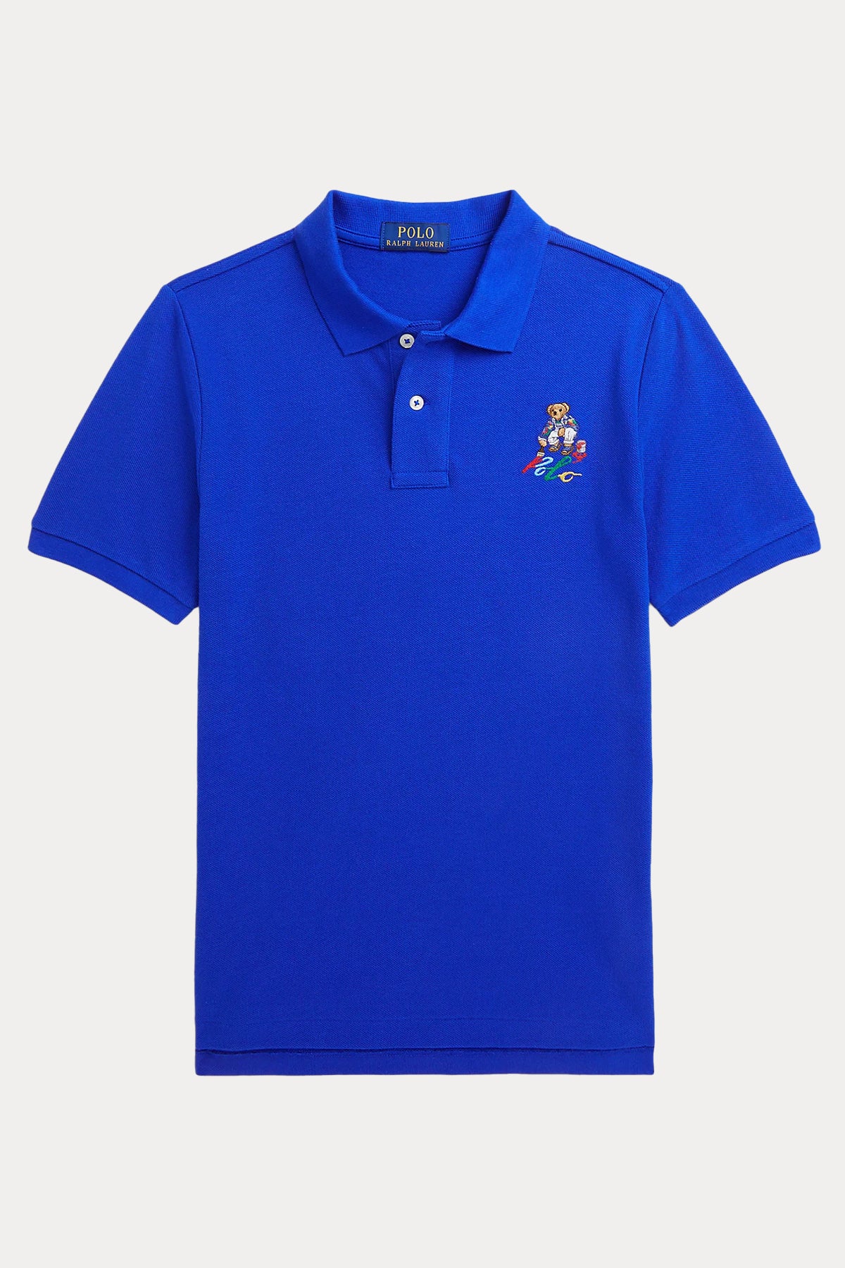 Polo Ralph Lauren Kids S-L Beden Erkek Çocuk Polo Bear Polo Yaka T-shirt