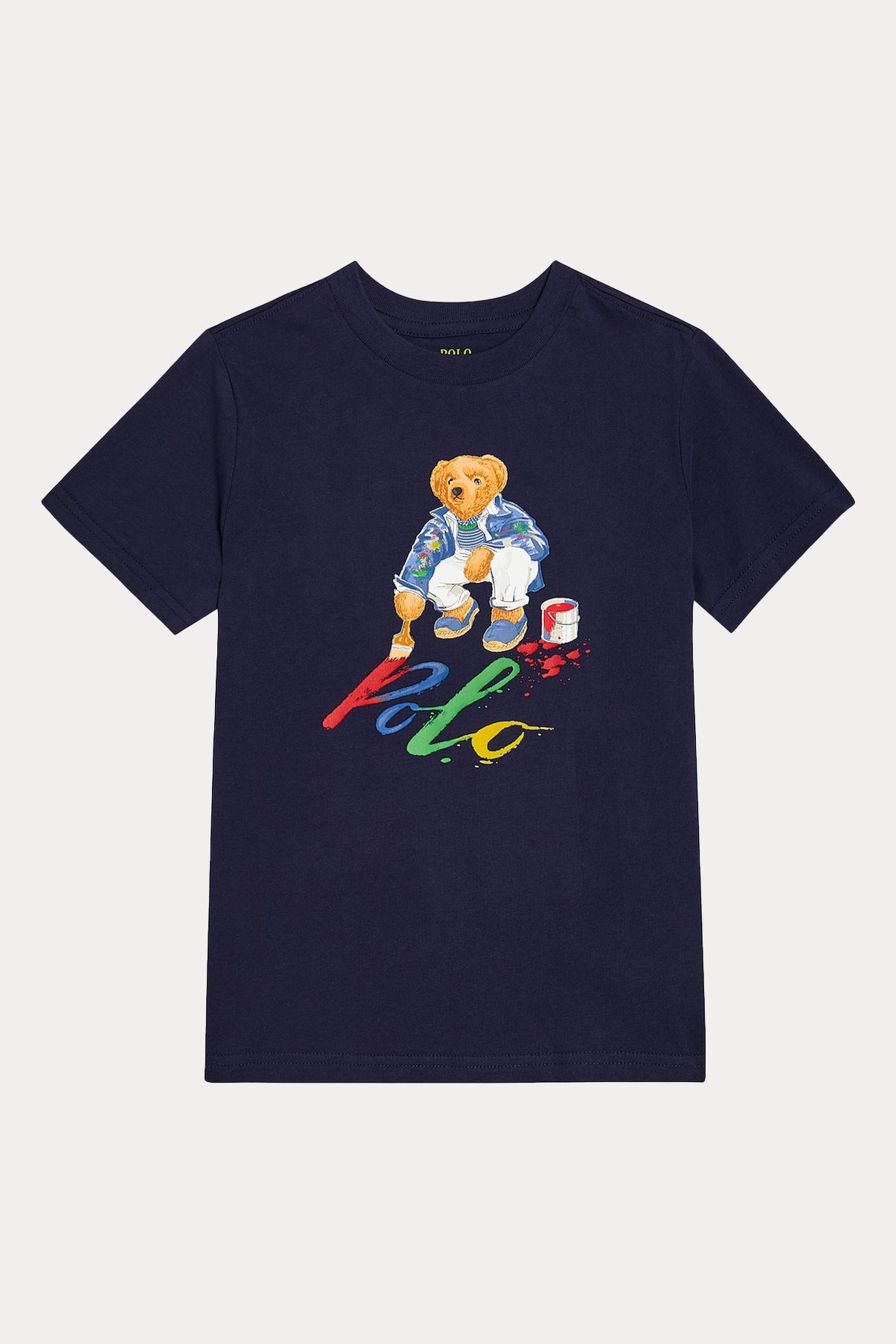 Polo Ralph Lauren Kids 9-24 Aylık Unisex Bebek Polo Bear T-shirt