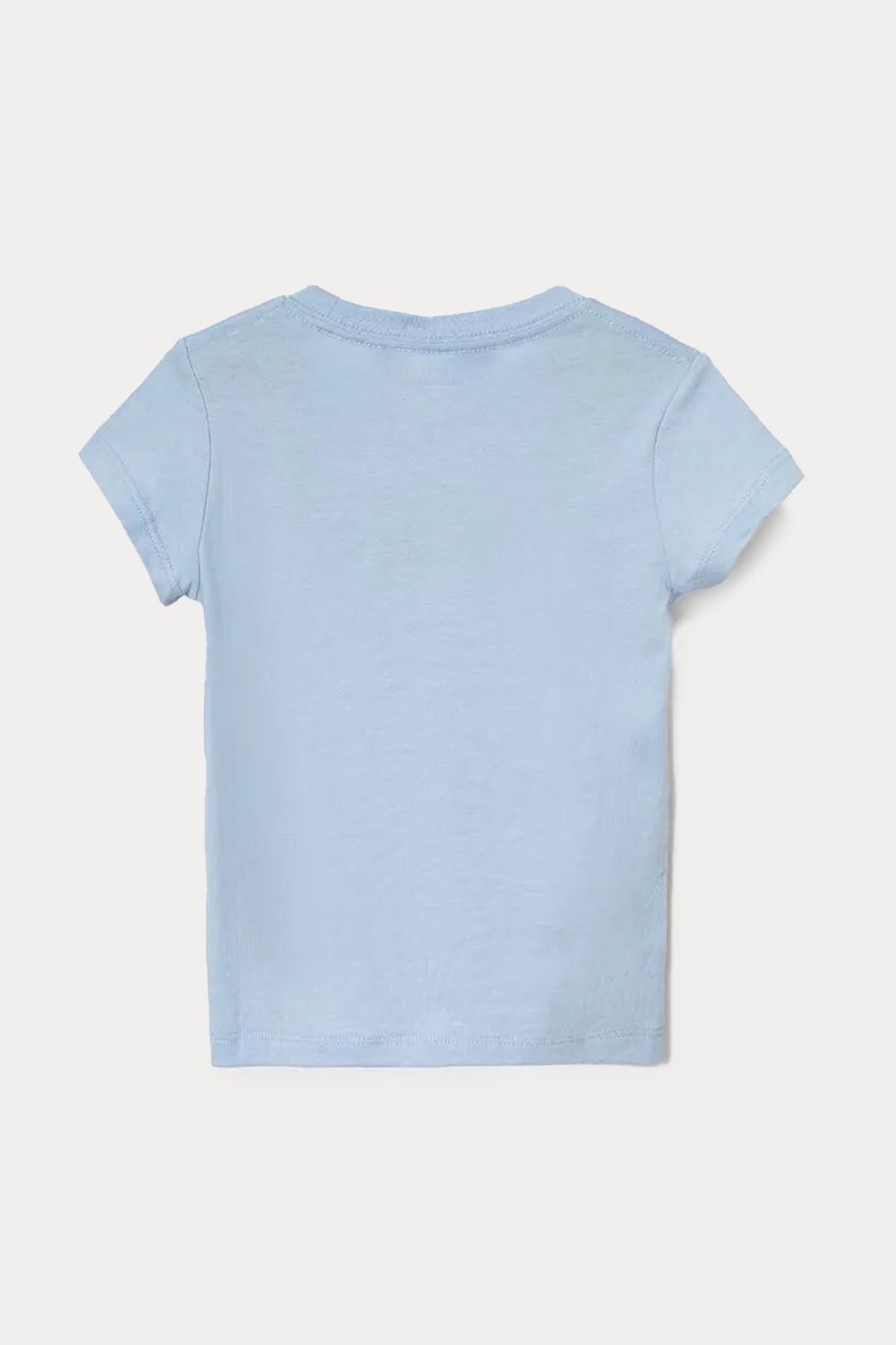 Polo Ralph Lauren Kids 2-4 Yaş Kız Çocuk Logolu Yuvarlak Yaka T-shirt