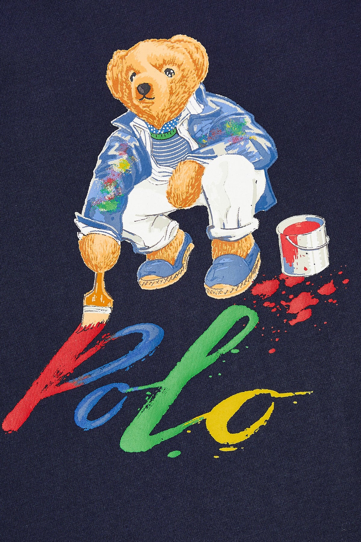 Polo Ralph Lauren Kids 2-6 Yaş Unisex Çocuk Polo Bear T-shirt