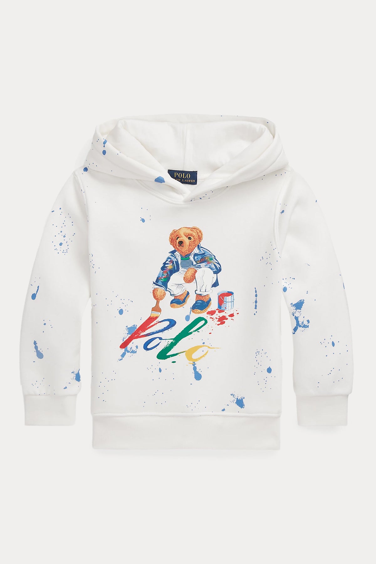 Polo Ralph Lauren Kids 2-6 Yaş Unisex Çocuk Kapüşonlu Polo Bear Sweatshirt
