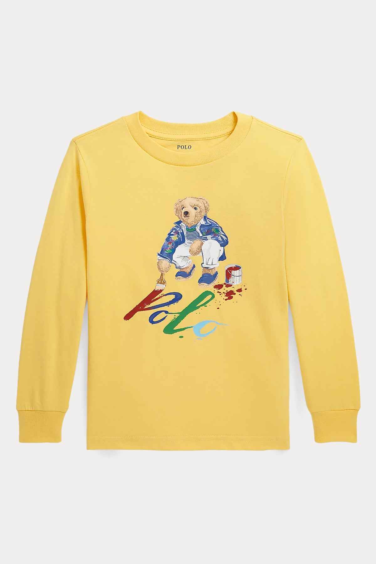 Polo Ralph Lauren Kids 12-18 Aylık Unisex Bebek Polo Bear T-shirt