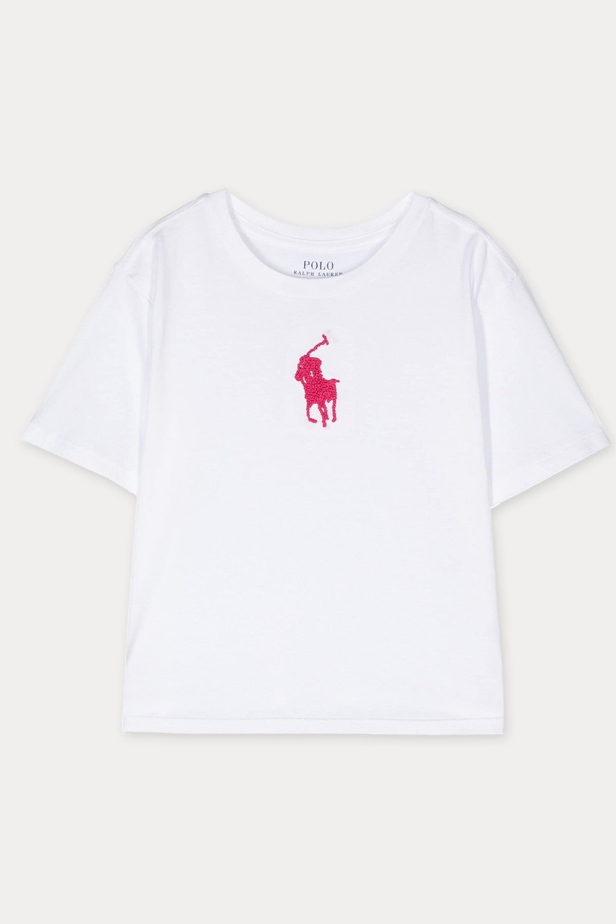 Polo Ralph Lauren Kids 5-6 Yaş Kız Çocuk Yuvarlak Yaka Logolu T-shirt