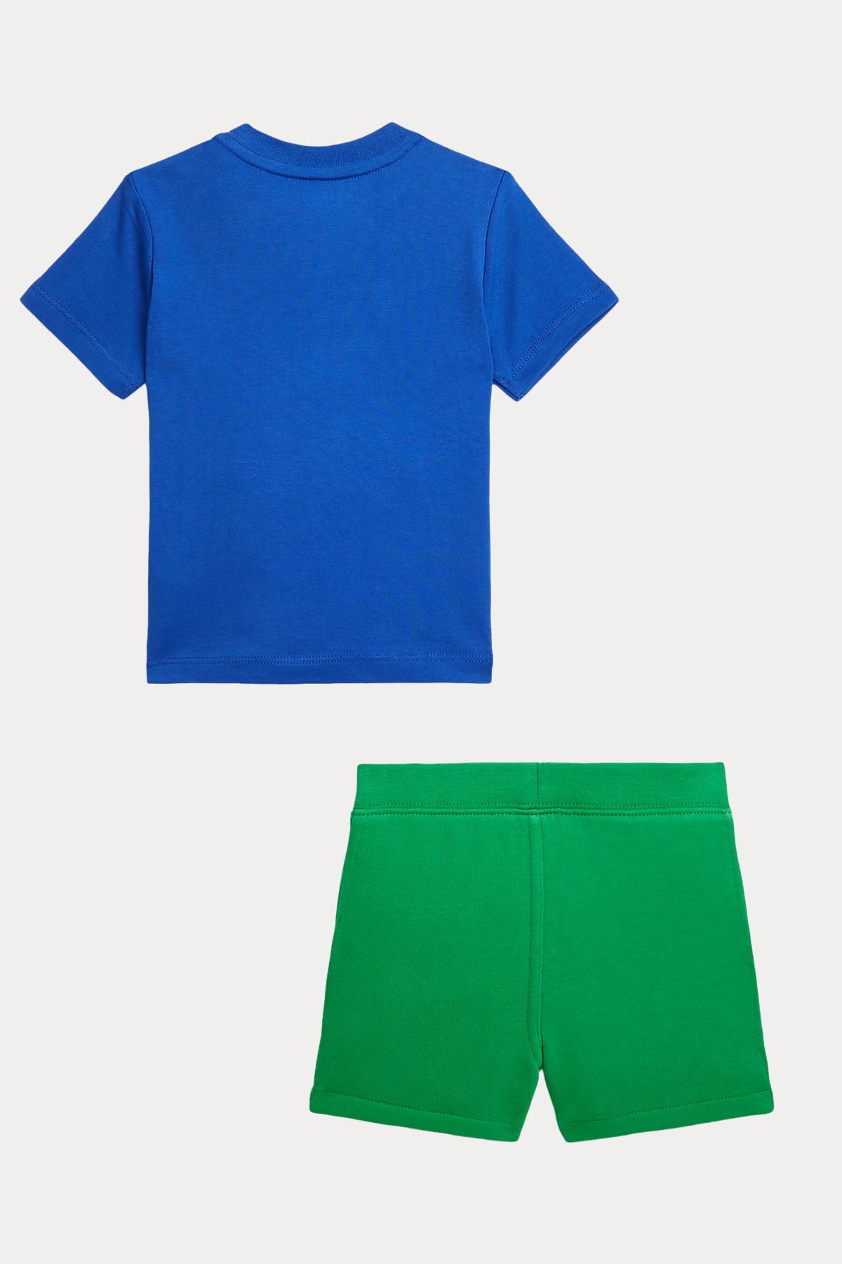 Polo Ralph Lauren Kids 18-24 Aylık Erkek Bebek Big Pony Logolu T-shirt - Şort Set