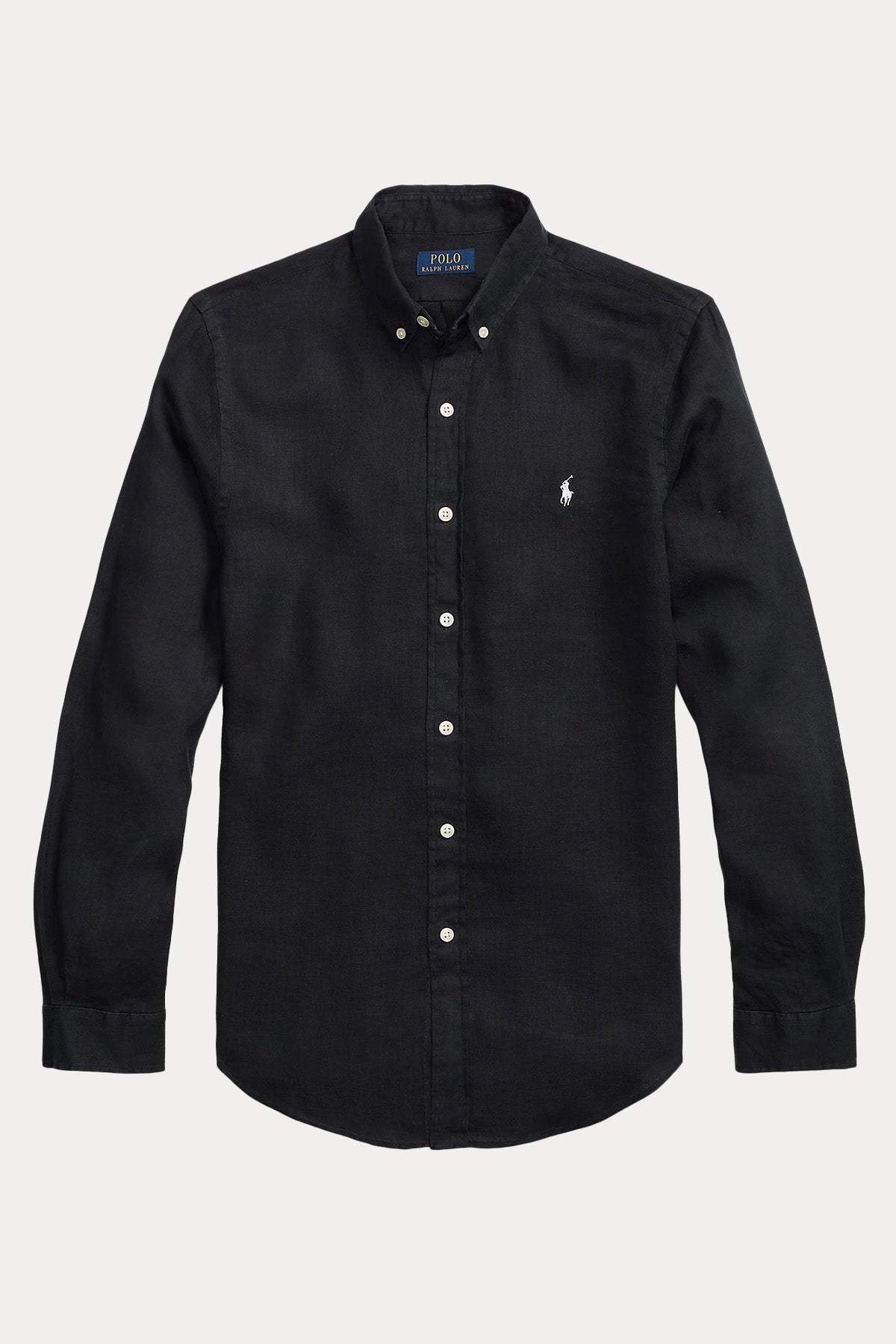 Polo Ralph Lauren Custom Fit Keten Gömlek-Gömlek-Libas