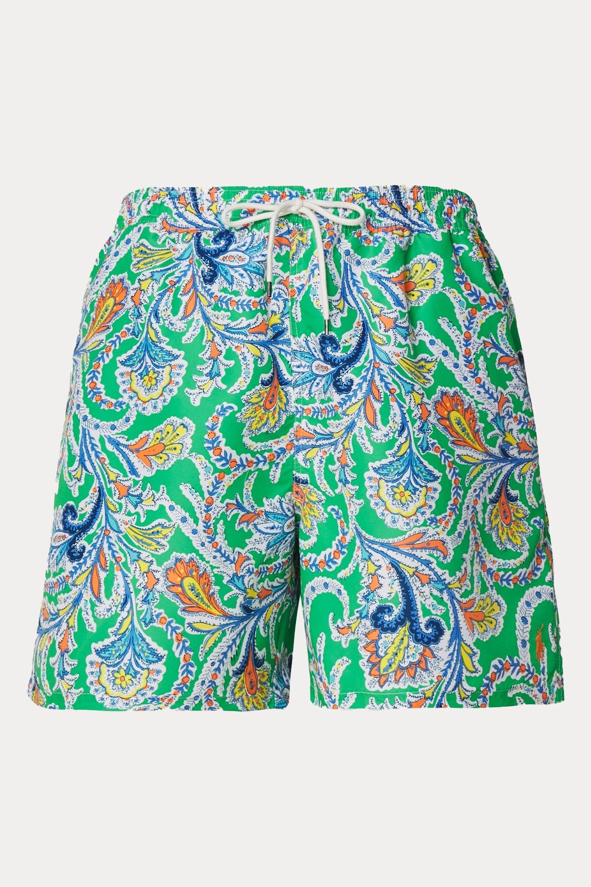 Polo Ralph Lauren Etnik Desenli Beli Lastikli Şort Mayo