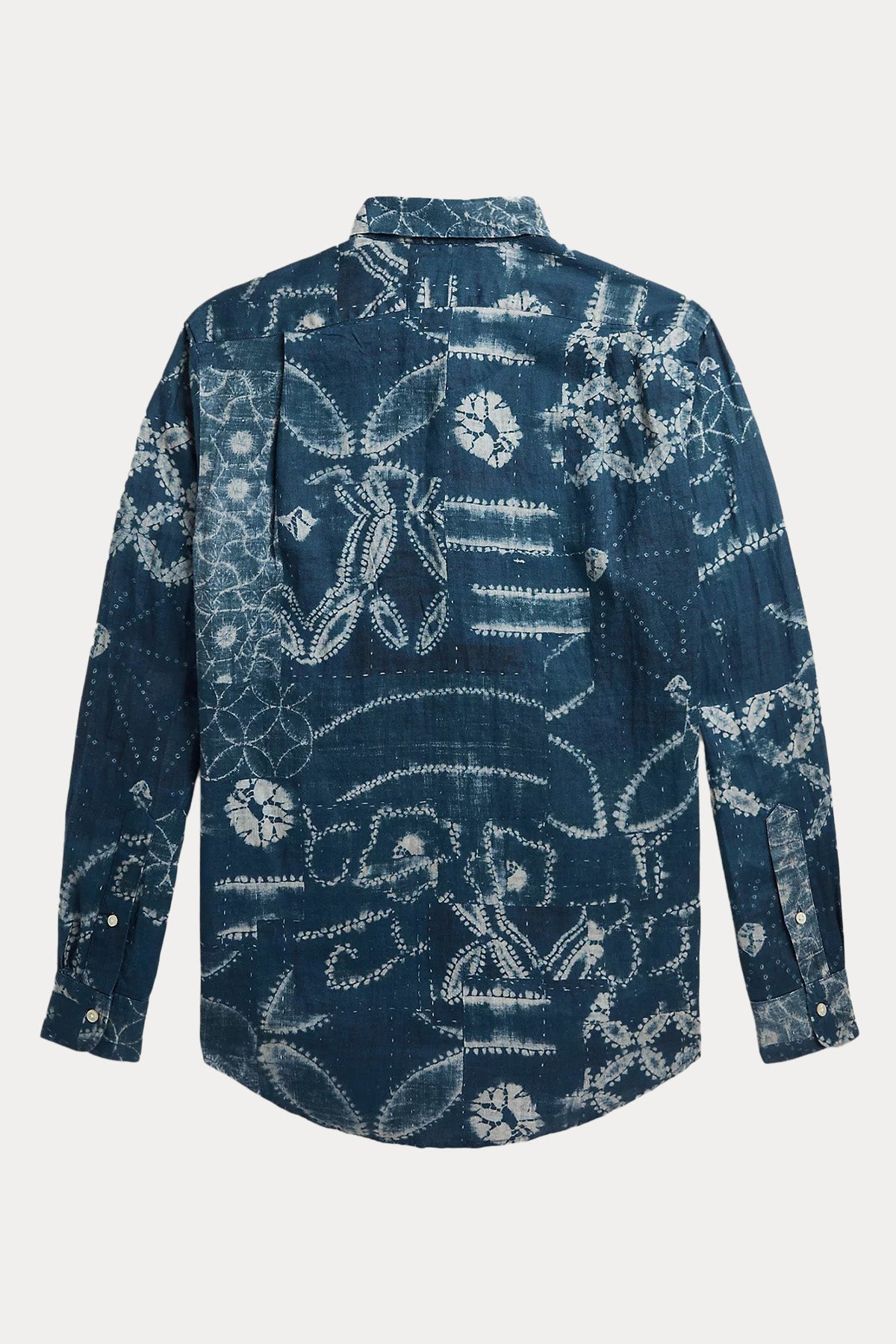 Polo Ralph Lauren Classic Fit Desenli Keten Gömlek