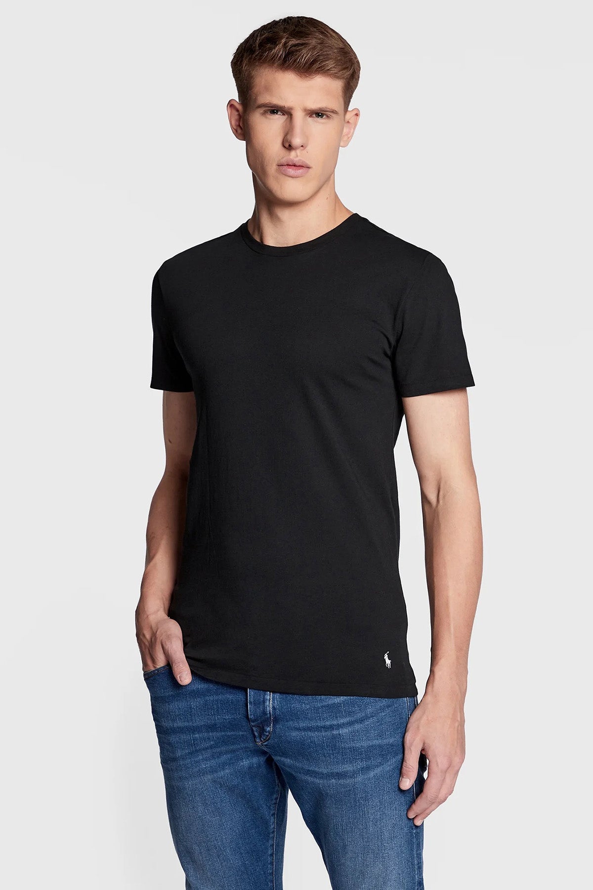 Polo Ralph Lauren 3'lü Paket Yuvarlak Yaka T-shirt Set