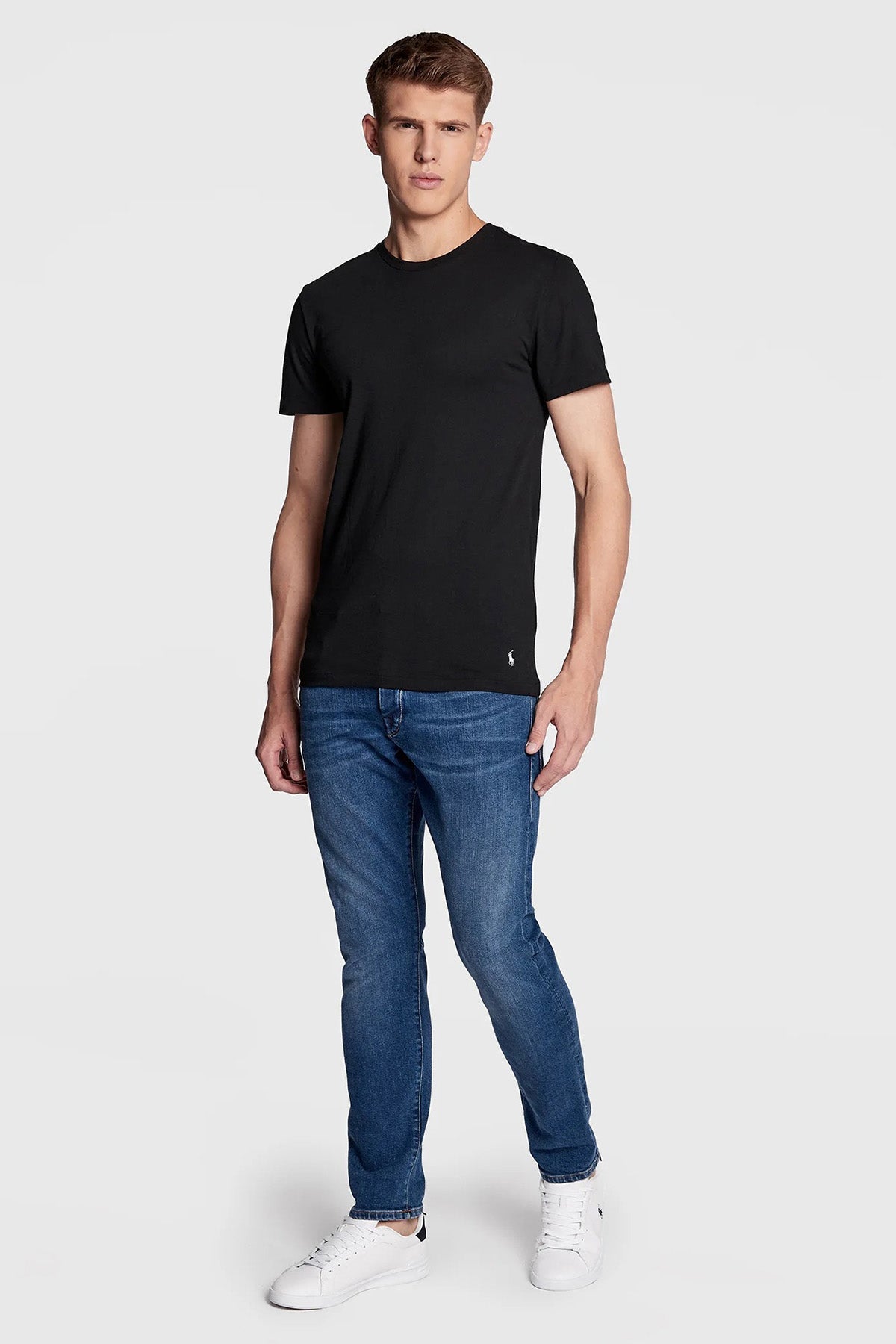 Polo Ralph Lauren 3'lü Paket Yuvarlak Yaka T-shirt Set