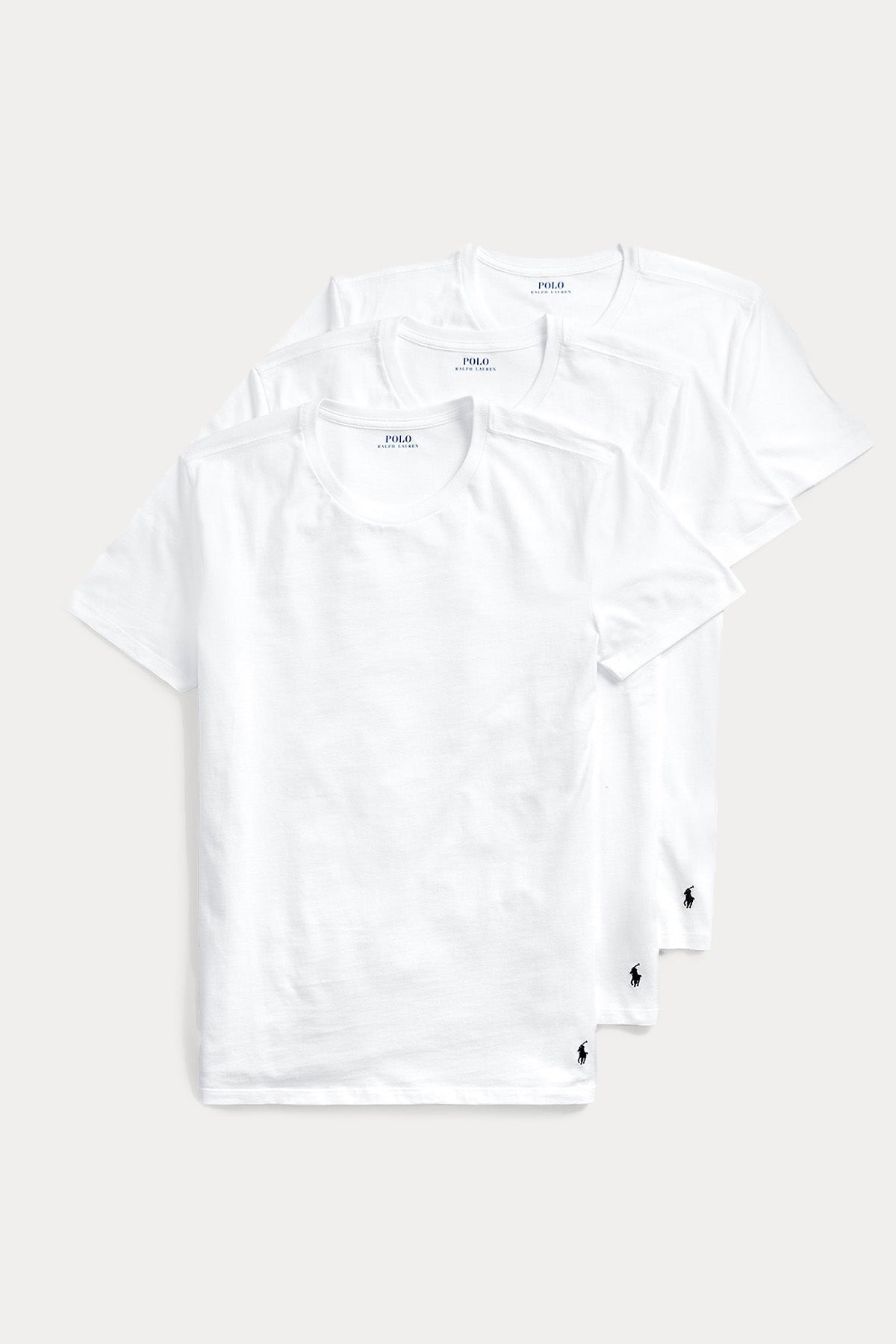 Polo Ralph Lauren 3'lü Paket Yuvarlak Yaka T-shirt Set