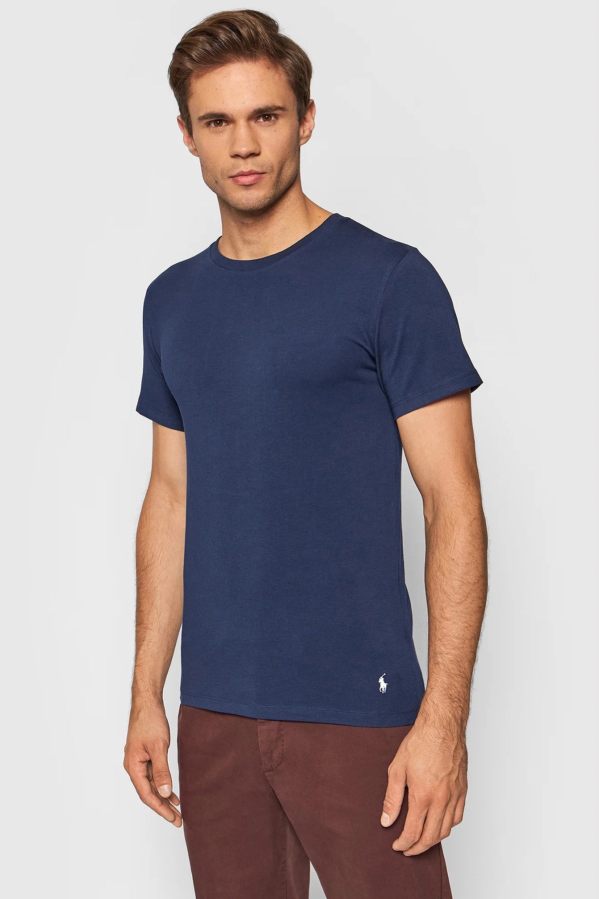 Polo Ralph Lauren 2'li Paket Yuvarlak Yaka Streç T-shirt Set