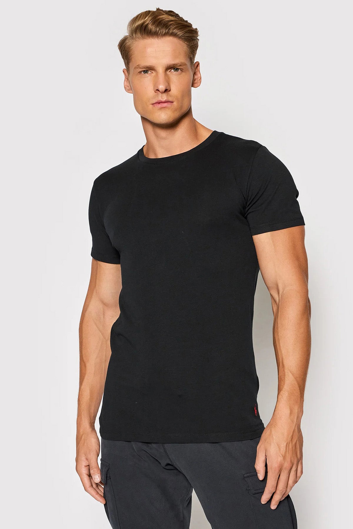 Polo Ralph Lauren 2'li Paket Yuvarlak Yaka Streç T-shirt Set