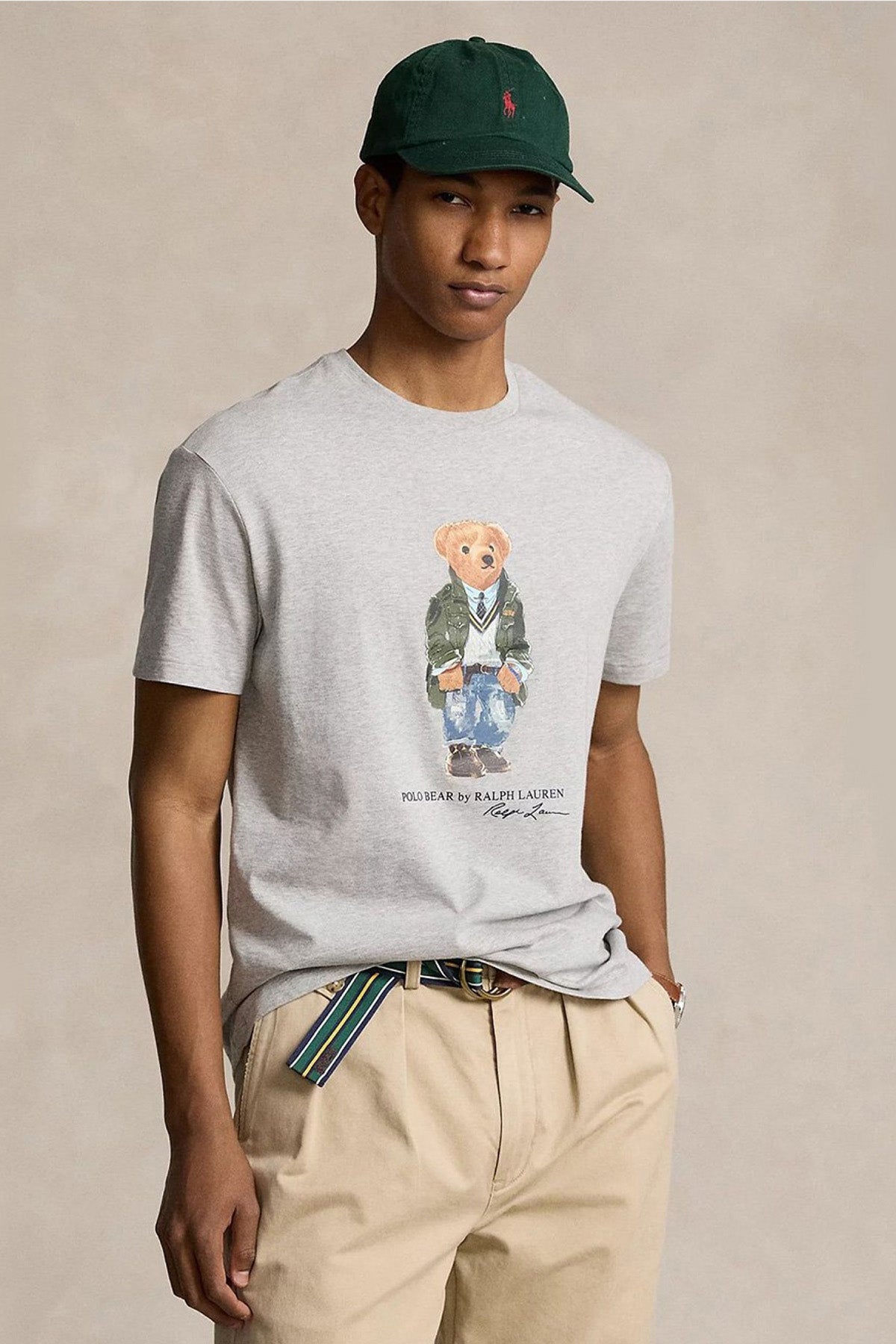 Polo Ralph Lauren Classic Fit Yuvarlak Yaka Polo Bear T-shirt