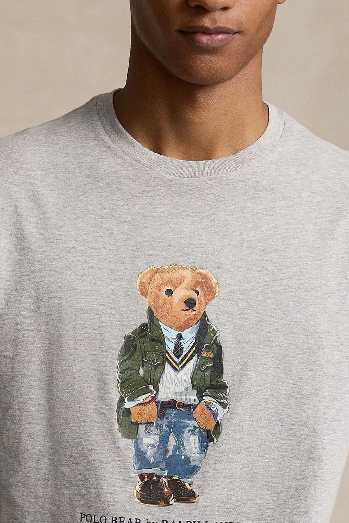 Polo Ralph Lauren Classic Fit Yuvarlak Yaka Polo Bear T-shirt