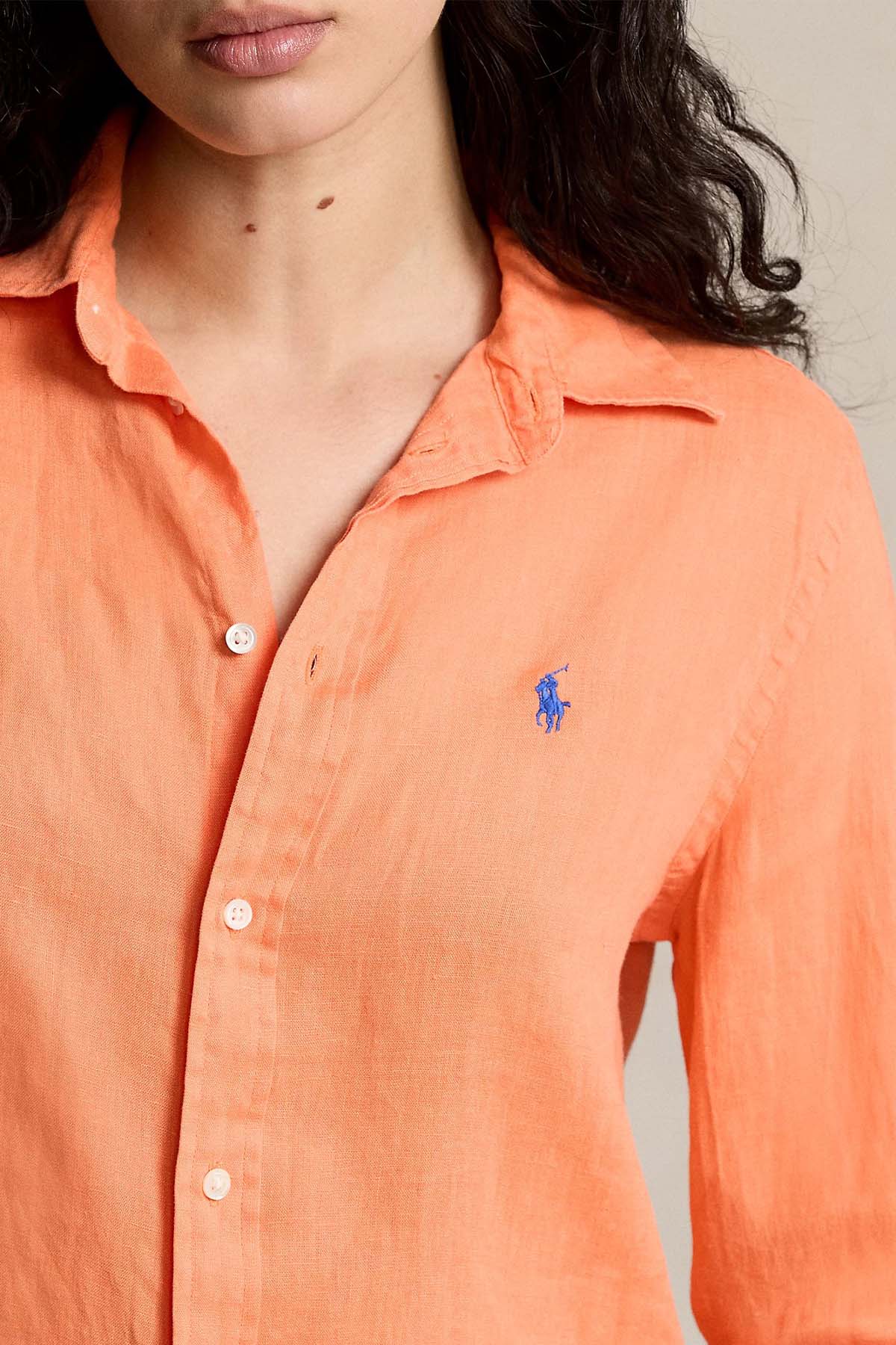 Polo Ralph Lauren Relaxed Fit Keten Gömlek