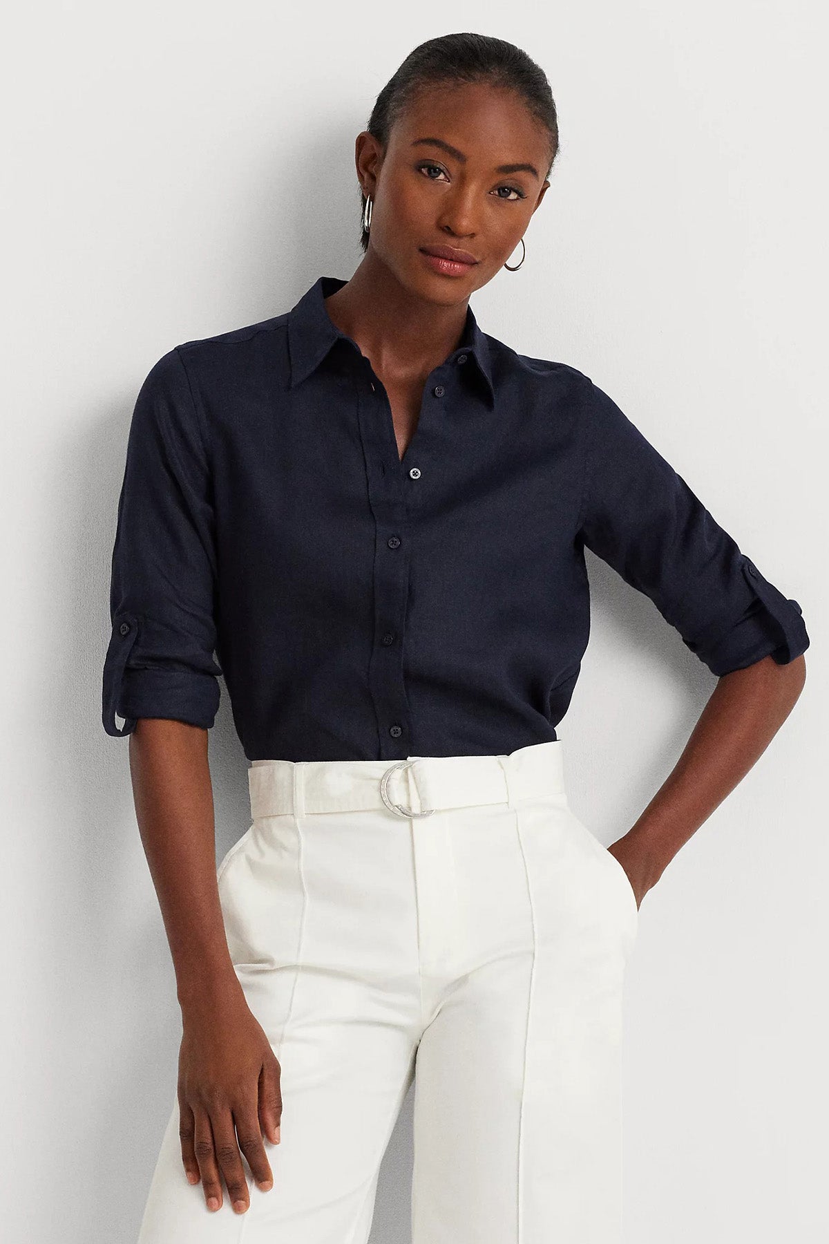 Polo Ralph Lauren Relaxed Fit Keten Gömlek