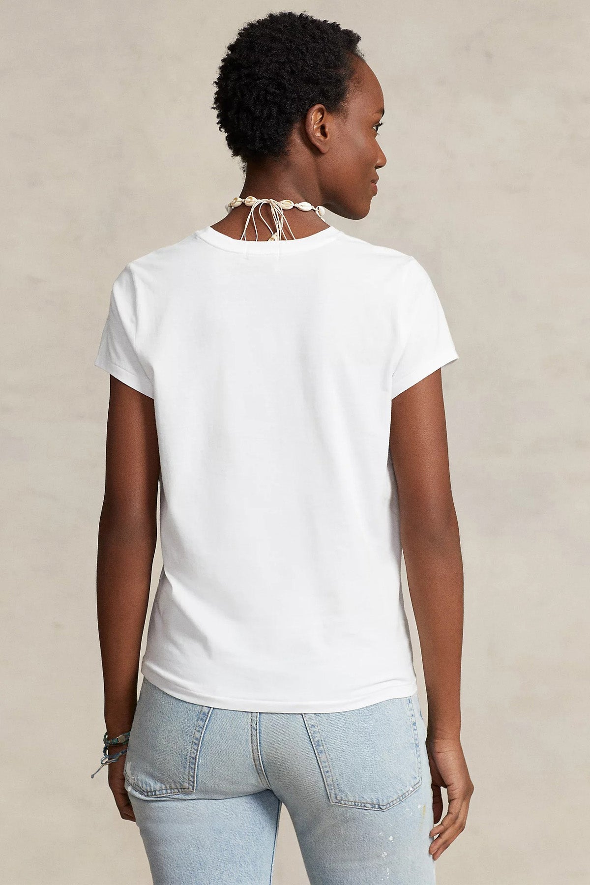 Polo Ralph Lauren Custom Fit Yuvarlak Yaka T-shirt