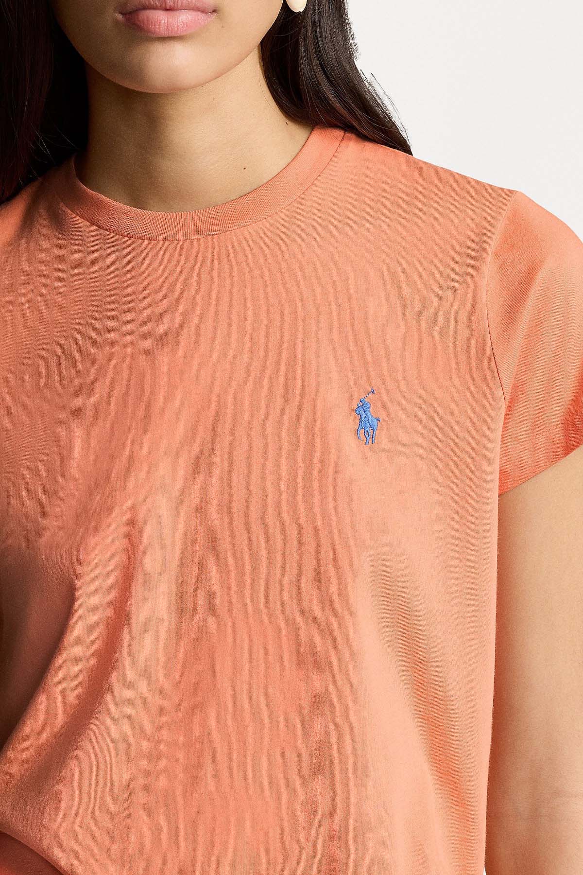 Polo Ralph Lauren Custom Fit Yuvarlak Yaka T-shirt-T-shirt-Libas