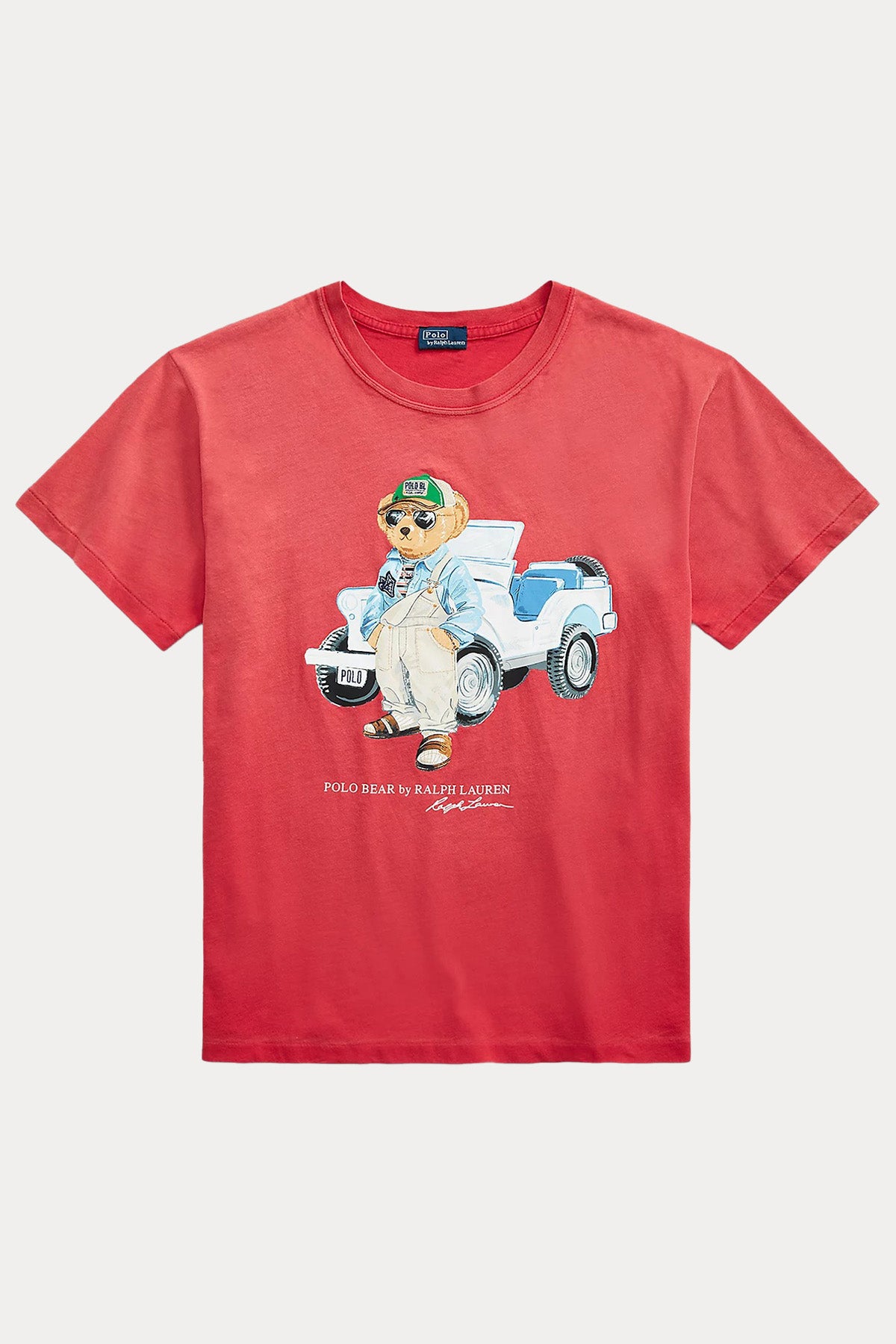 Polo Ralph Lauren Straight Fit Yuvarlak Yaka Polo Bear T-shirt