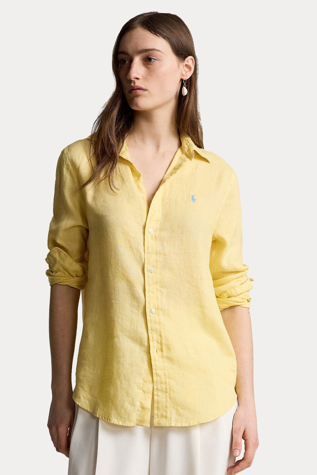 Polo Ralph Lauren Relaxed Fit Keten Gömlek